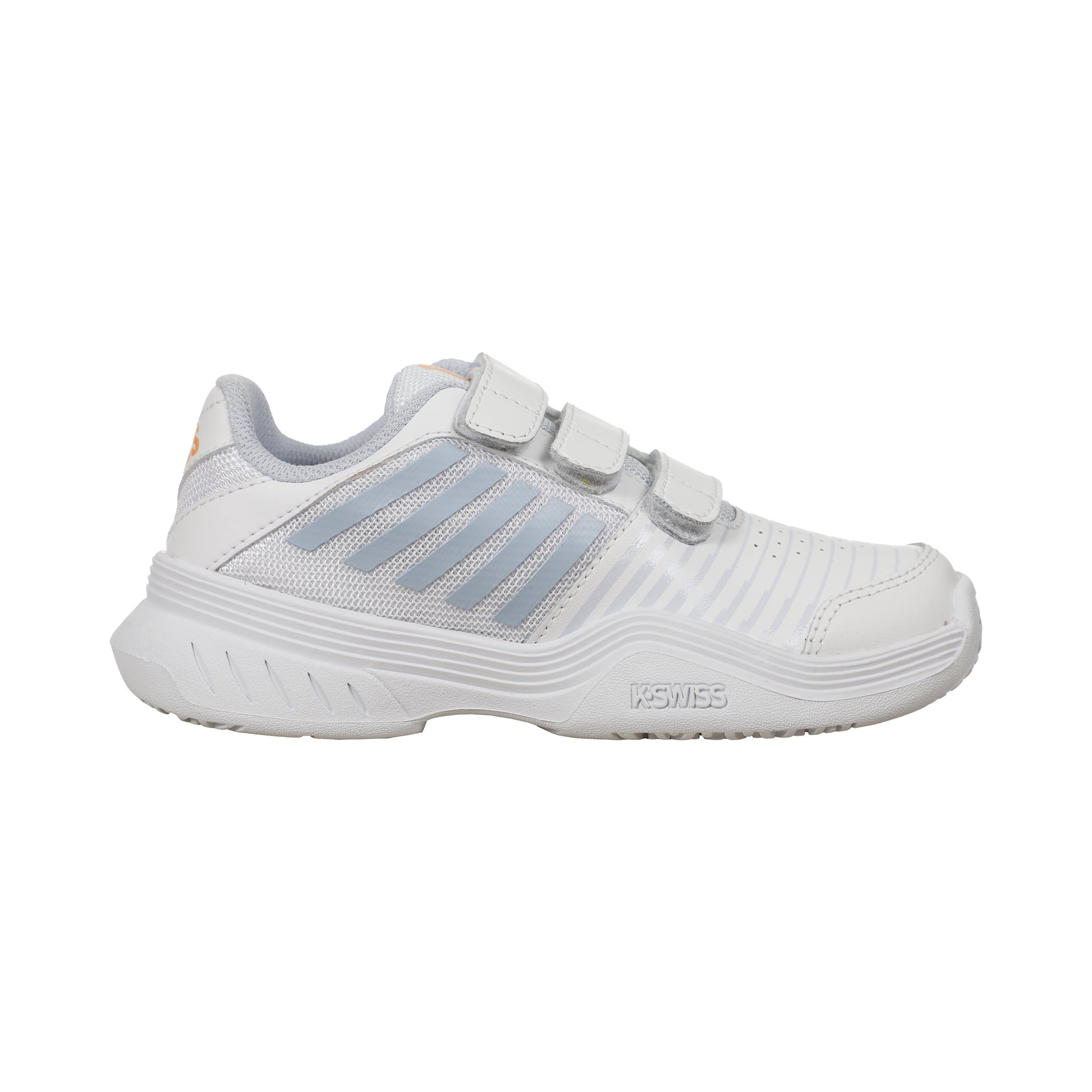 K-Swiss Court Express Strap Omni Chaussures toutes surfaces Enfants-blanc
