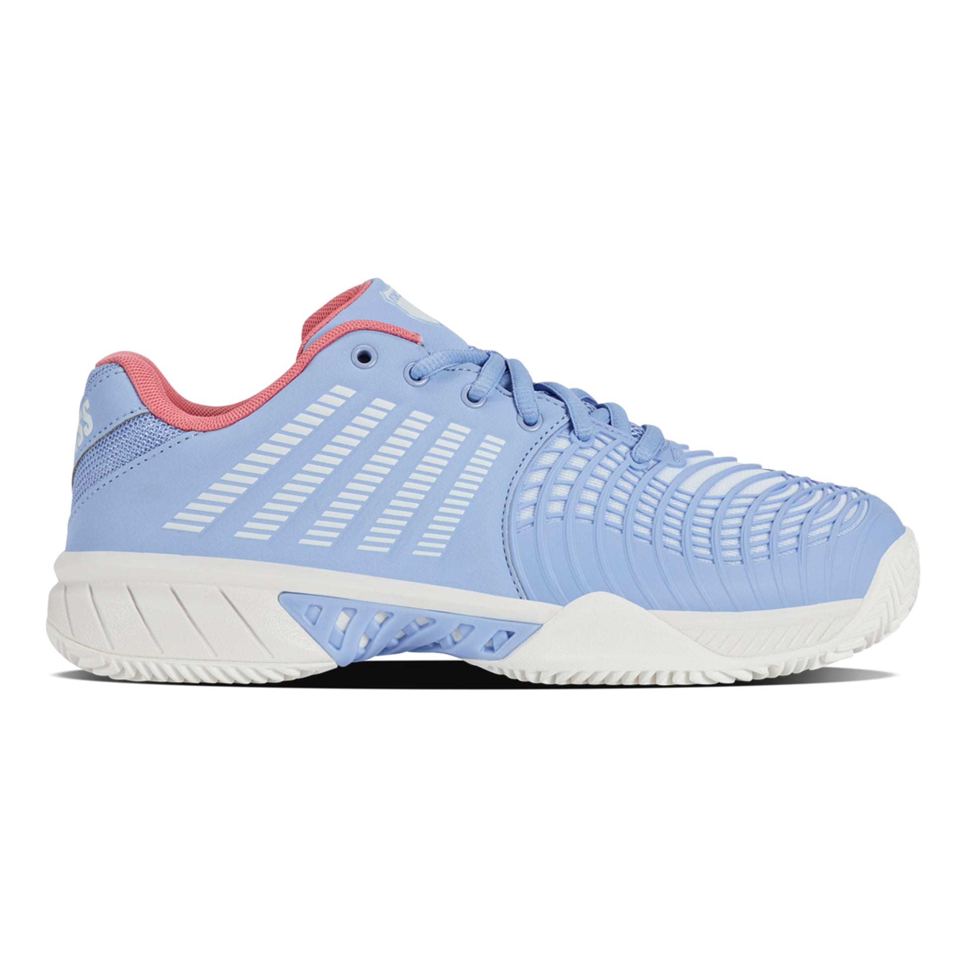 K-Swiss Express Light 3 Chaussure terre battue Femmes - bleu clair, blanc