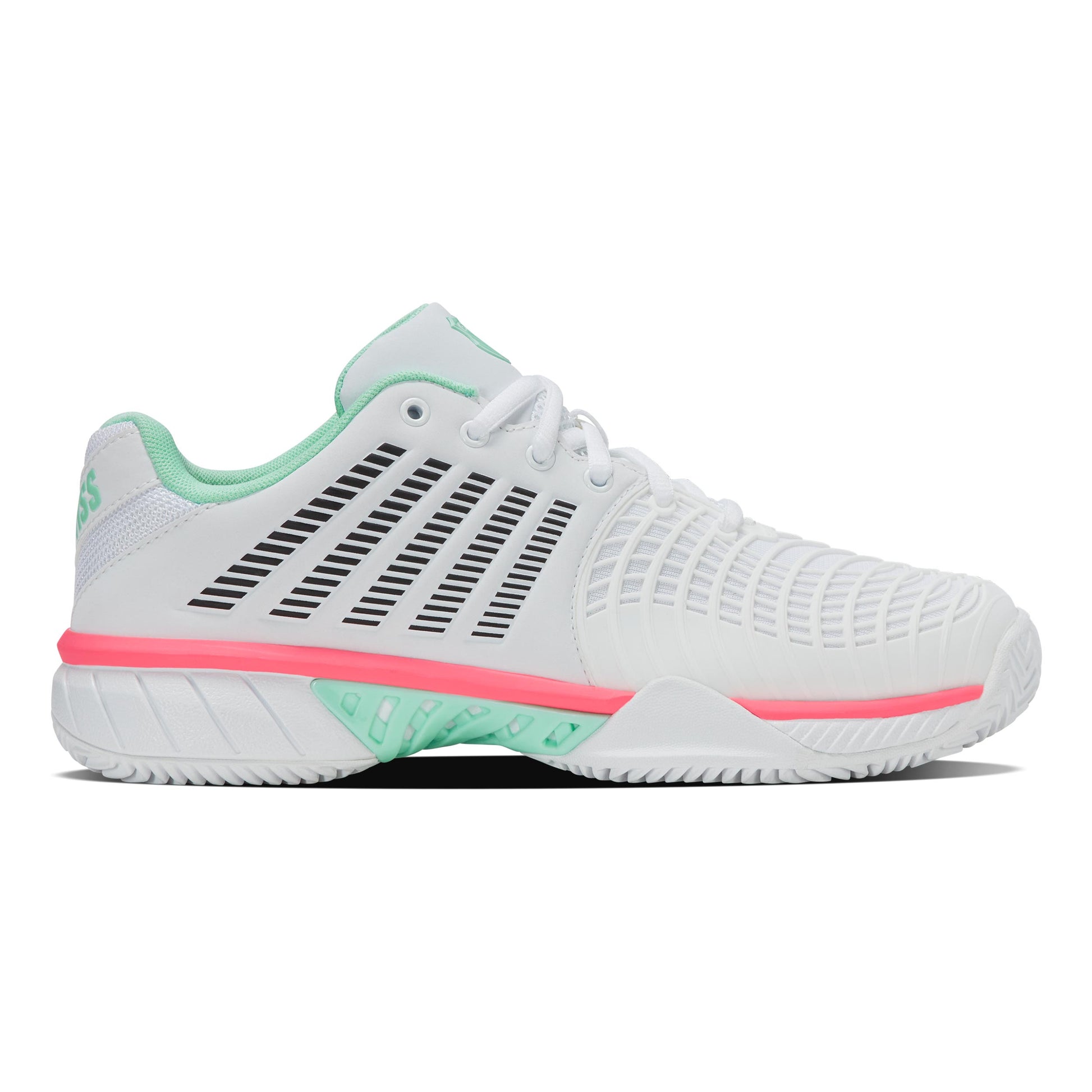 K-Swiss Express Light 3 Chaussure terre battue Femmes - blanc, turquoise