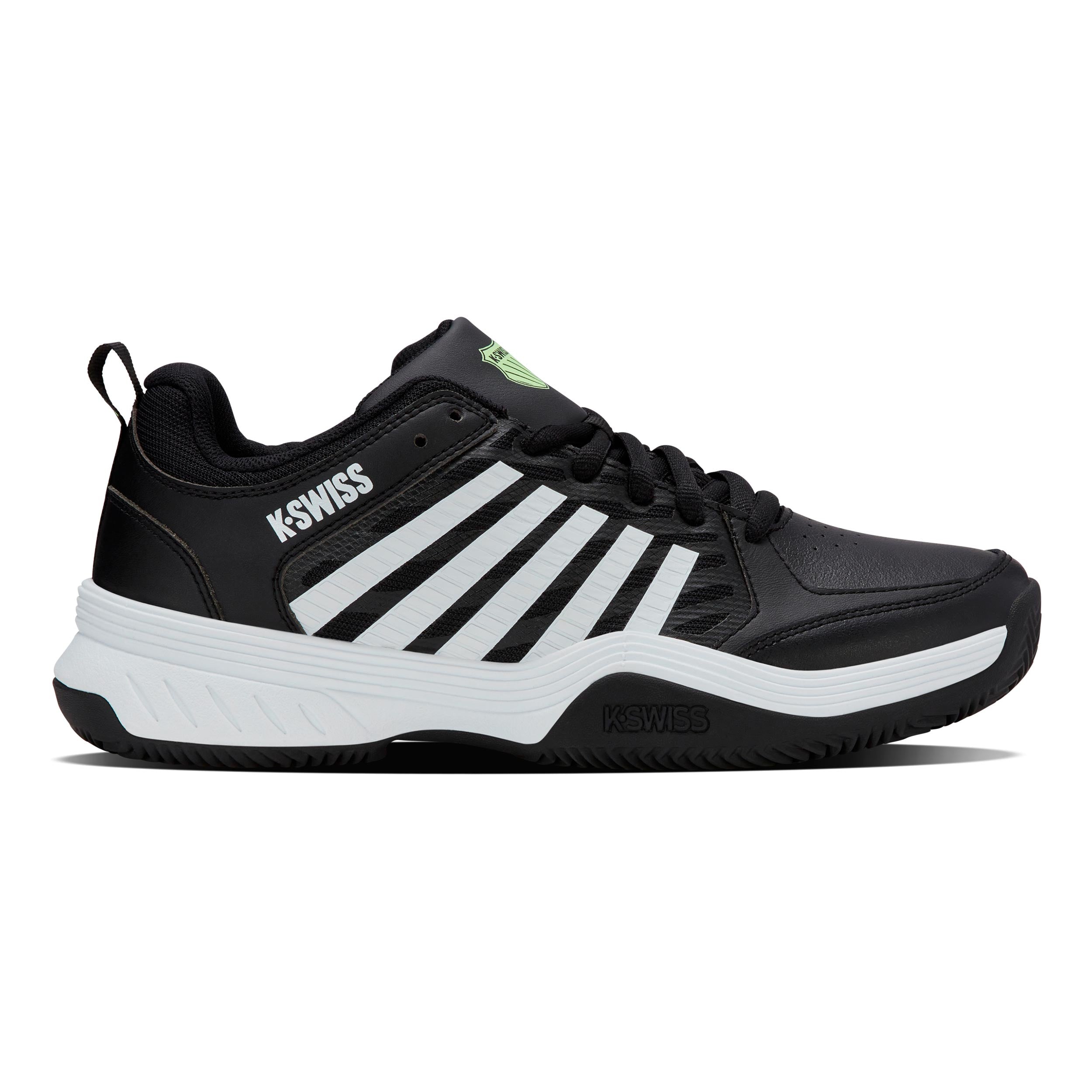 K-Swiss Court Express 2 Gravelschoen Heren-Zwart,Wit