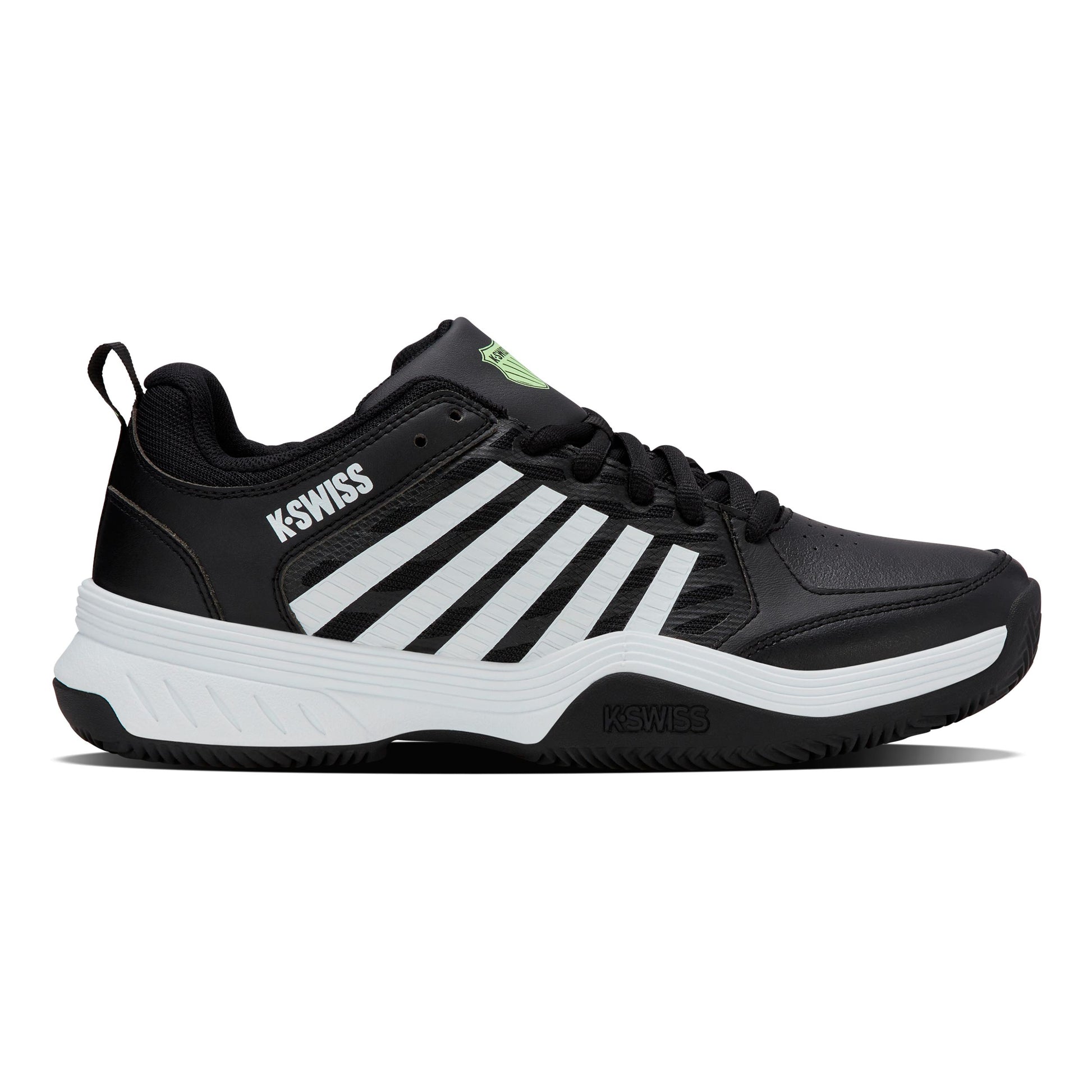 K-Swiss Court Express 2 Gravelschoen Heren-Zwart,Wit