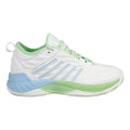 Hypercourt Supreme 2 Gravelschoen Dames - wit, lichtgroen