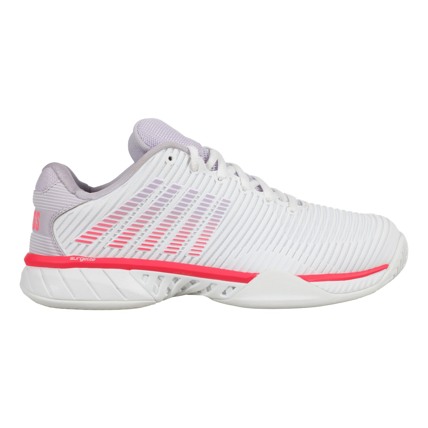 K-Swiss Hypercourt Express 2 Allcourt Schoen Dames-Wit,Neonroze