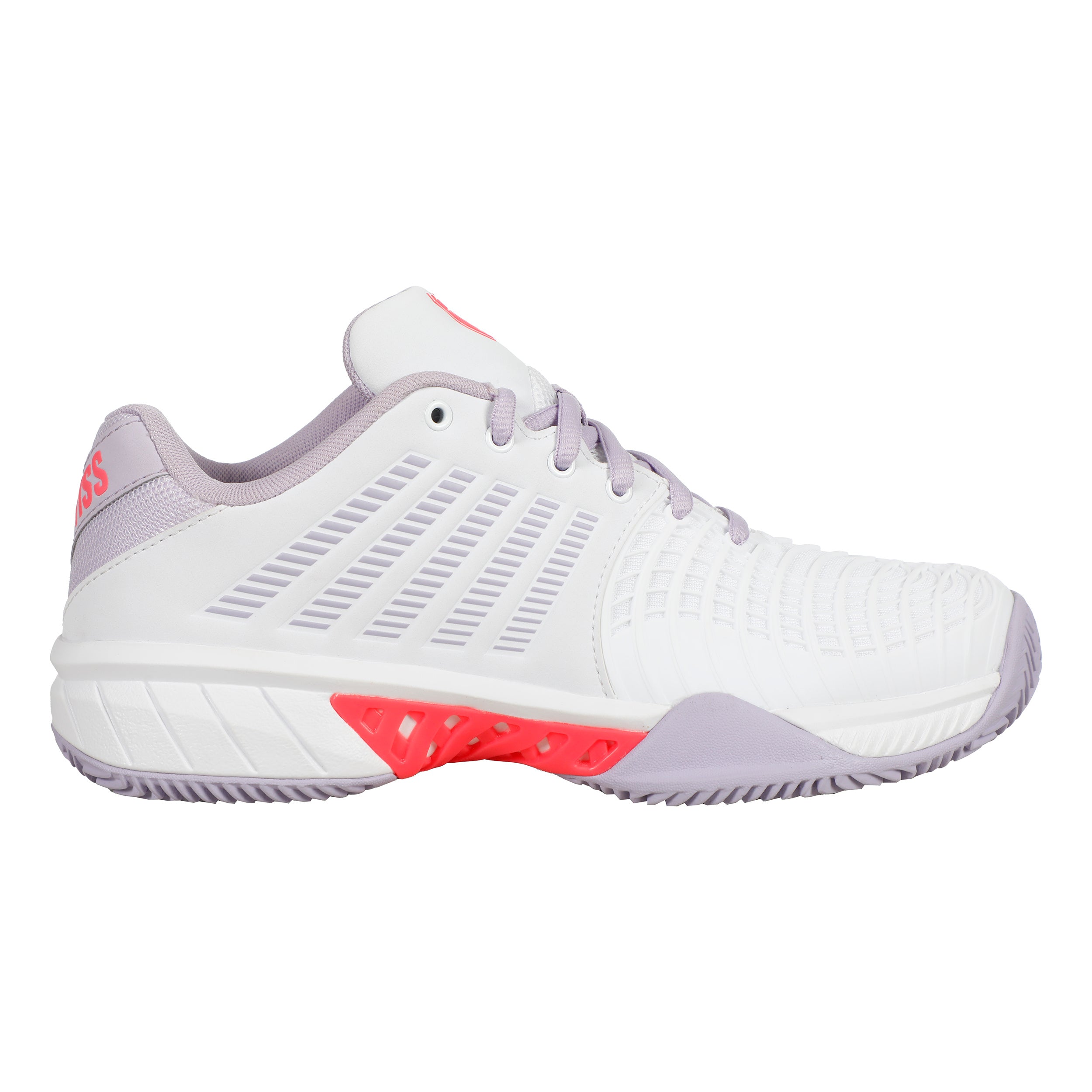 K-Swiss Express Light 3 Chaussure terre battue Femmes - blanc, lilas