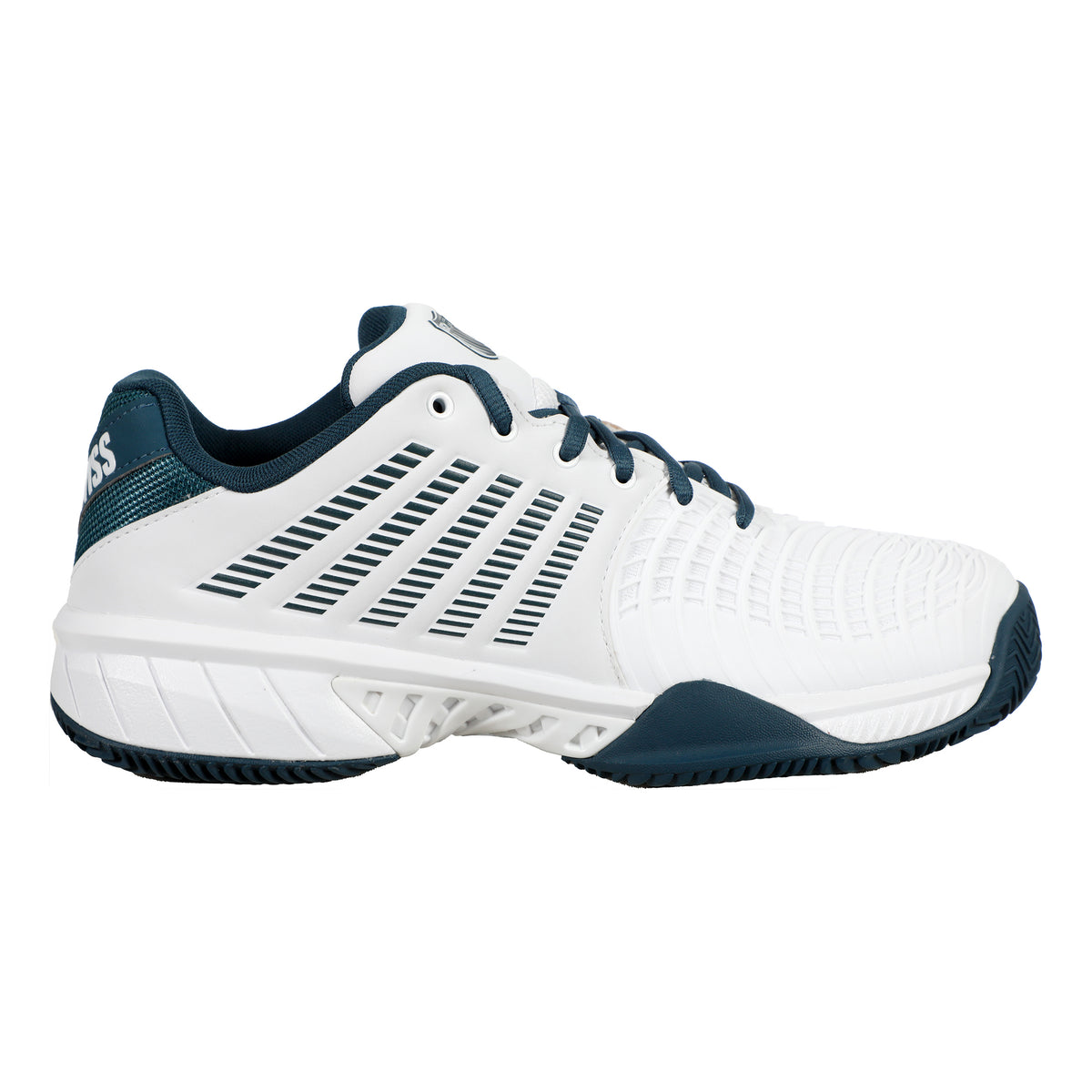 K-Swiss Express Light 3 Gravelschoen Heren - wit, lichtgrijs