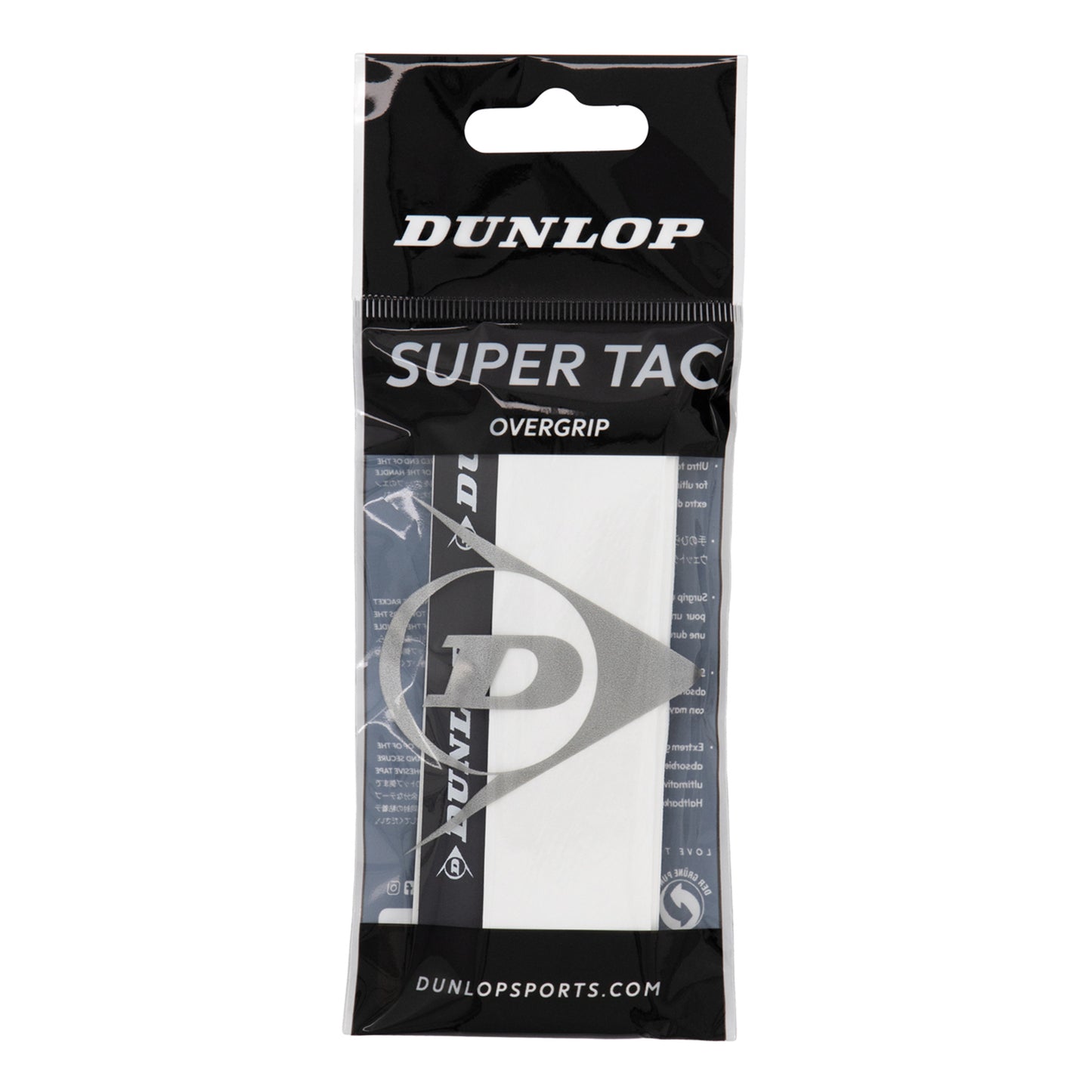Dunlop Super Tac Pack 1 Unité-Blanc