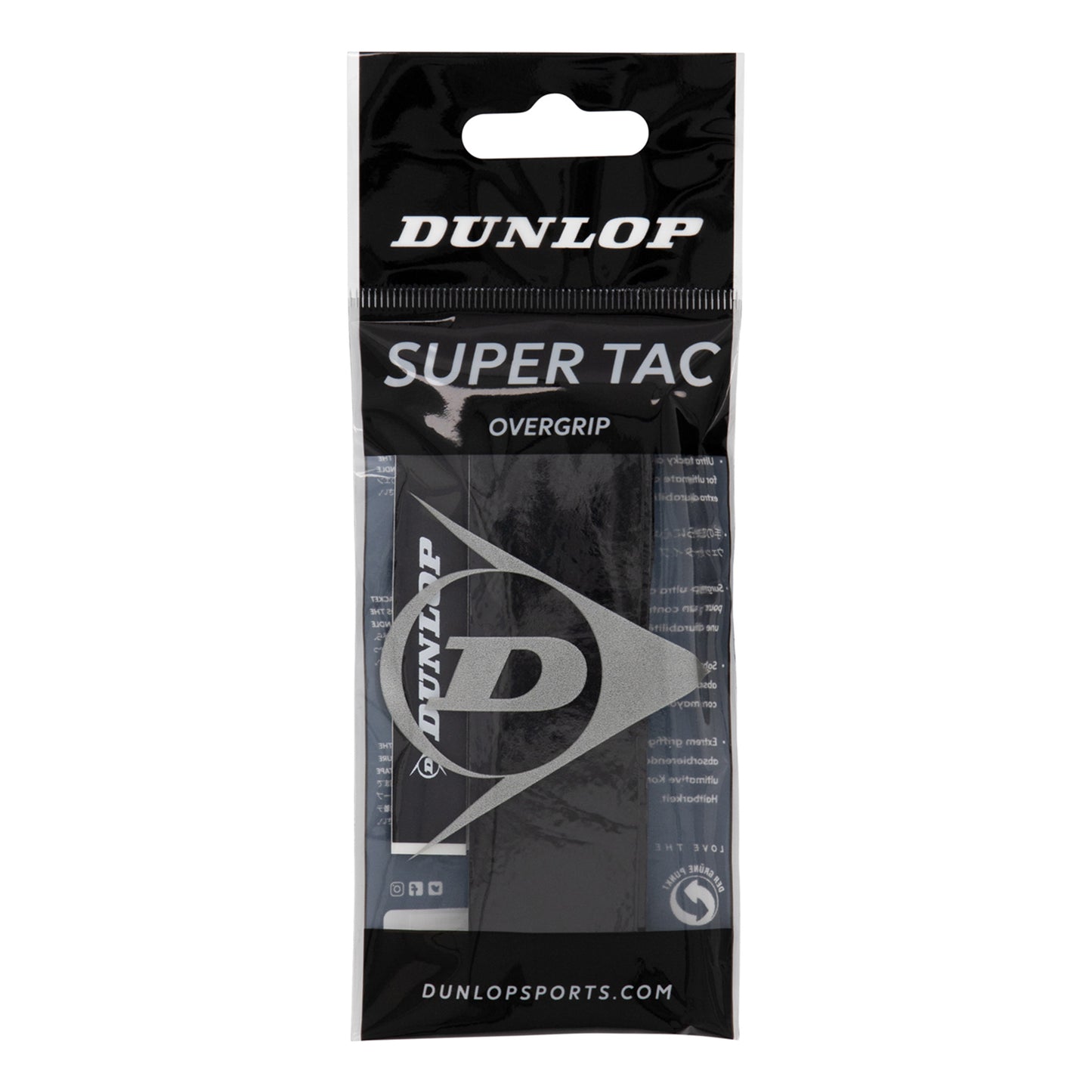 Dunlop Super Tac Verpakking 1 Stuk-Zwart
