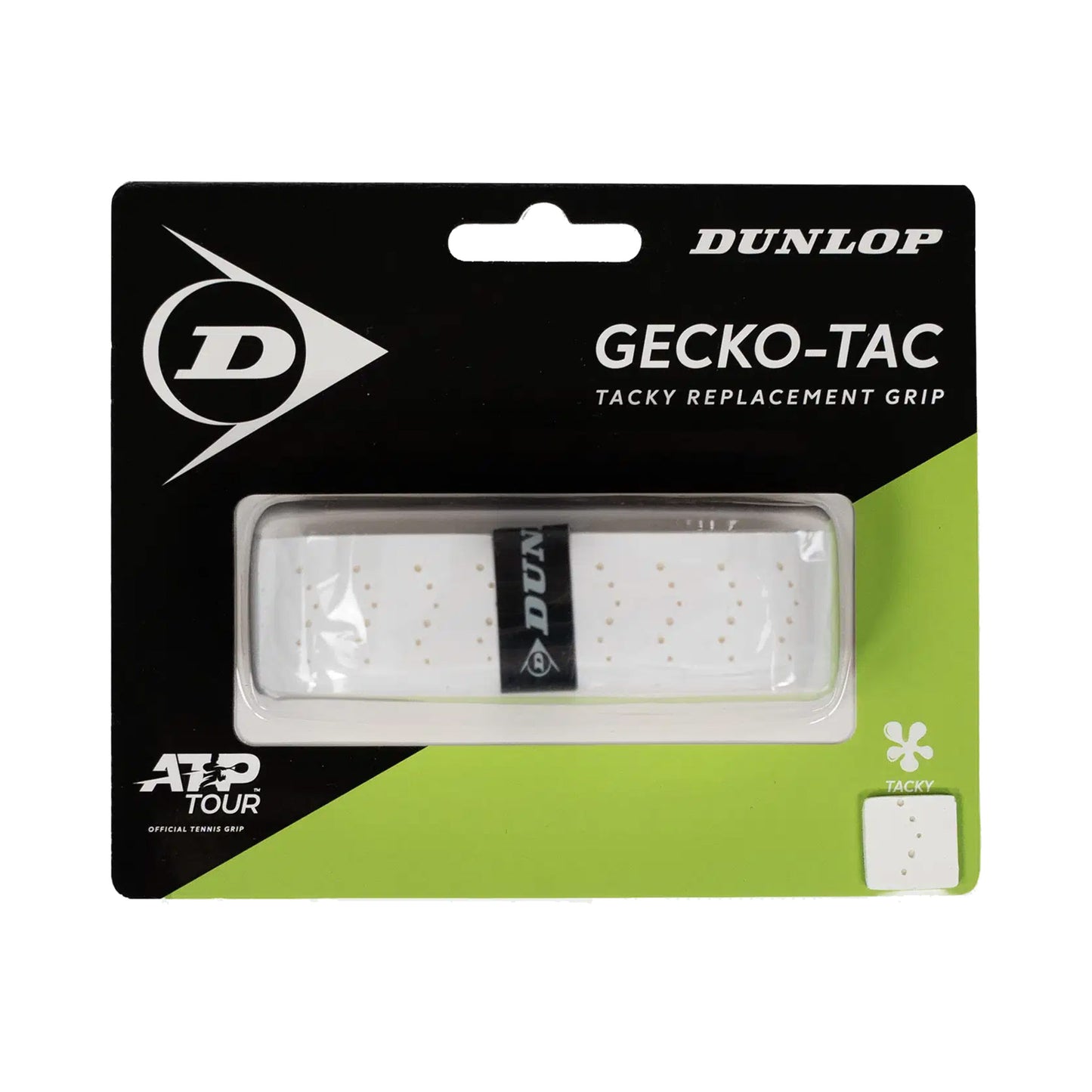 Dunlop Gecko-Tac Replacement Grip Verpakking 1 stuk - wit
