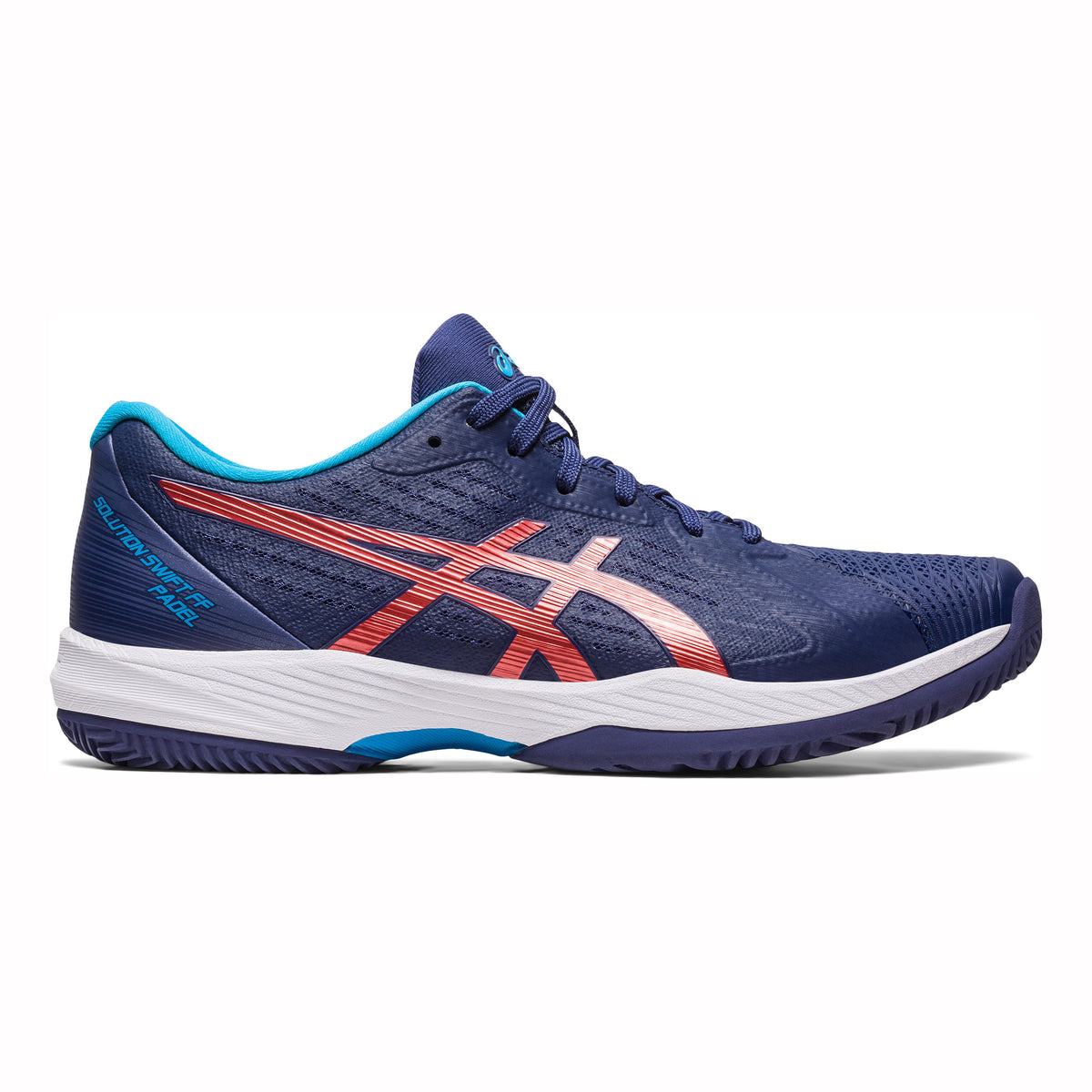 ASICS Solution Swift FF Padel schoen Heren - donkerblauw, rood