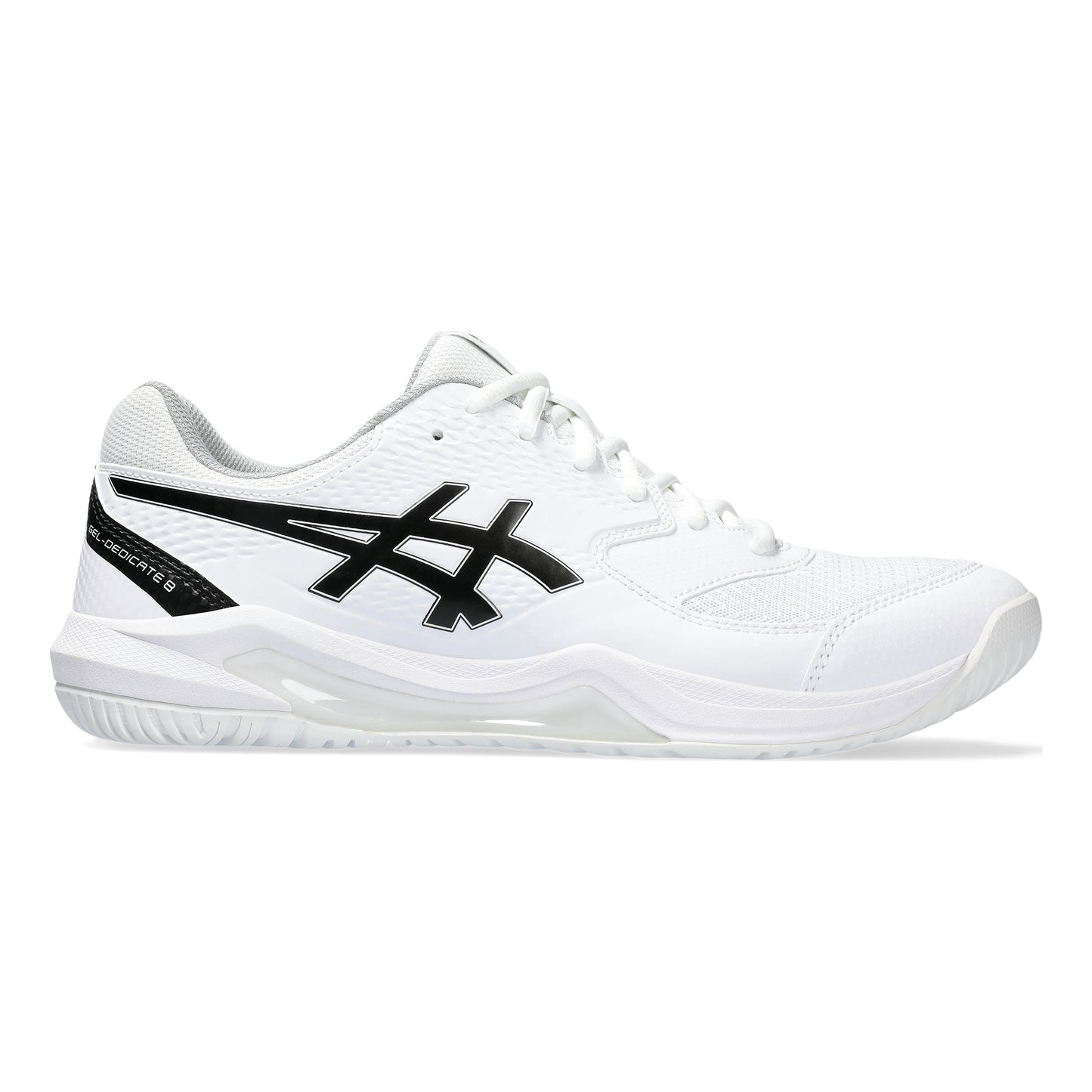 ASICS Gel-Dedicate 8 Chaussures toutes surfaces Hommes - blanc, noir