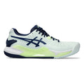 Gel-Resolution 9 Chaussure terre battue Femmes - menthe, bleu foncé