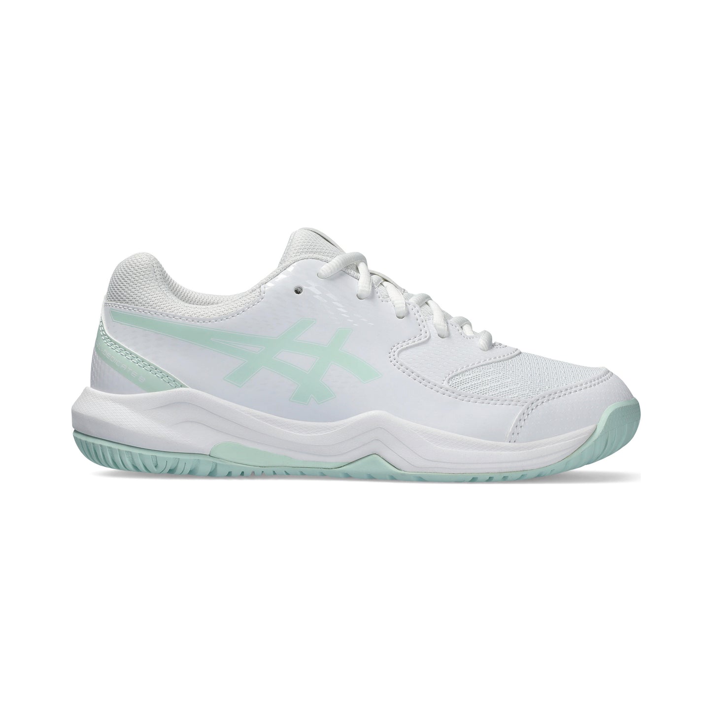 ASICS Gel-Dedicate 8 GS Allcourt schoen Kinderen - wit, lichtblauw