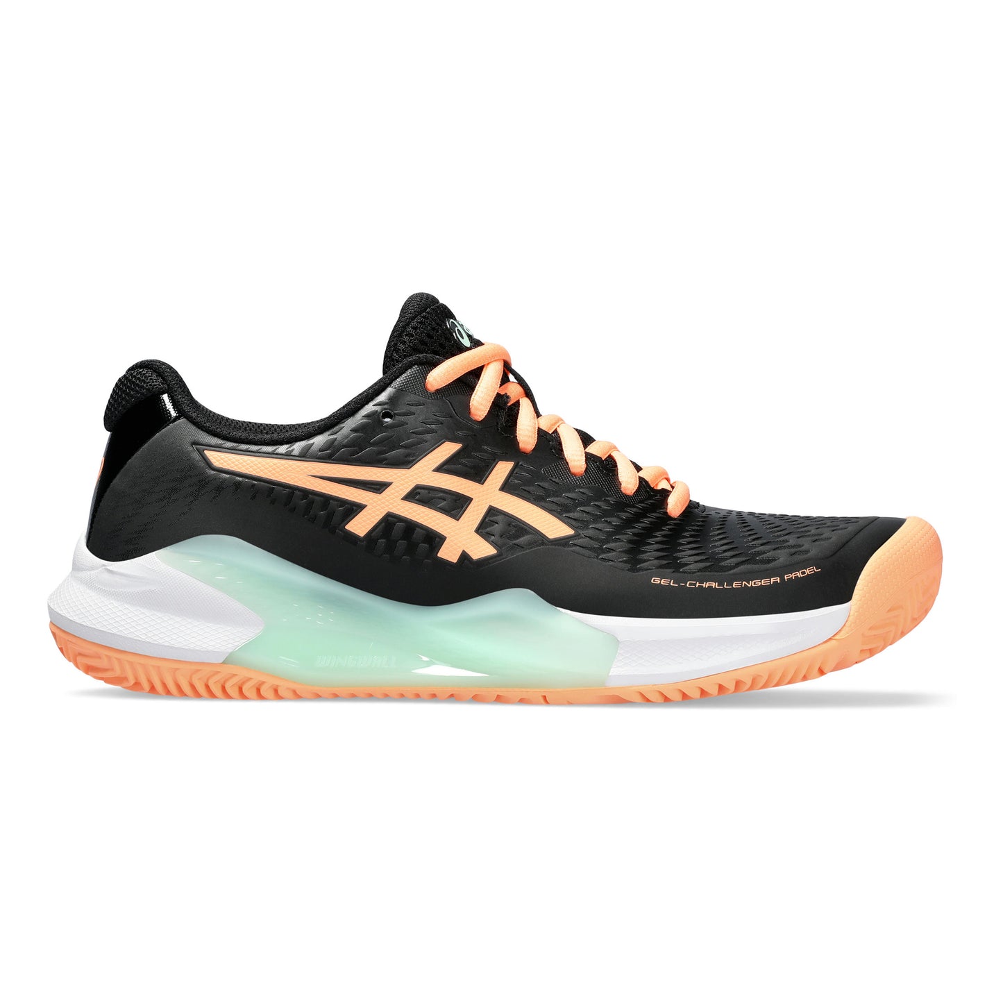 ASICS Gel-Challenger 14 Padel schoen Dames - zwart, abrikoos