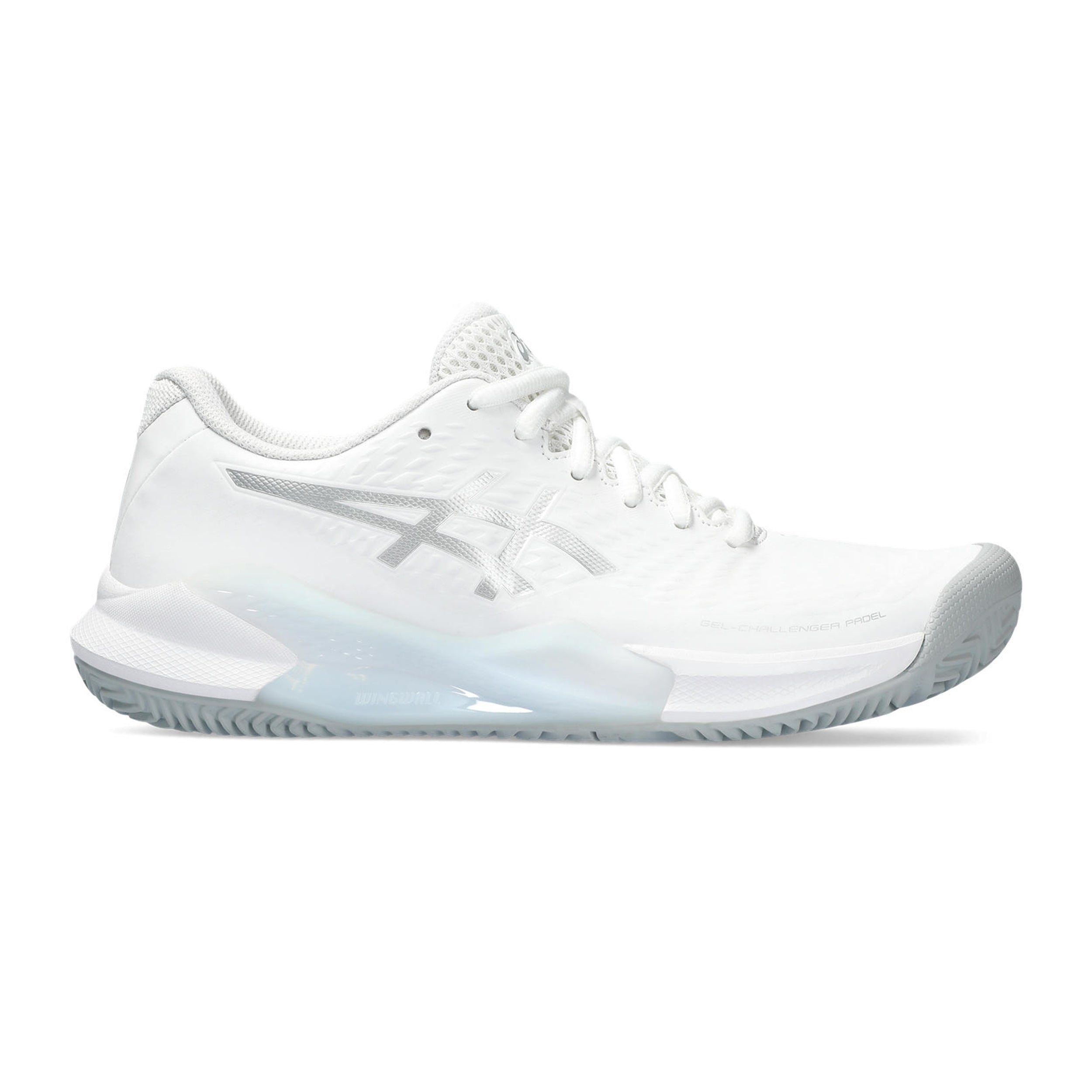ASICS Gel-Challenger 14 Padel Schoen Dames-Wit,Zilver