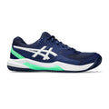 Gel-Dedicate 8 Chaussure terre battue Hommes - bleu foncé, vert