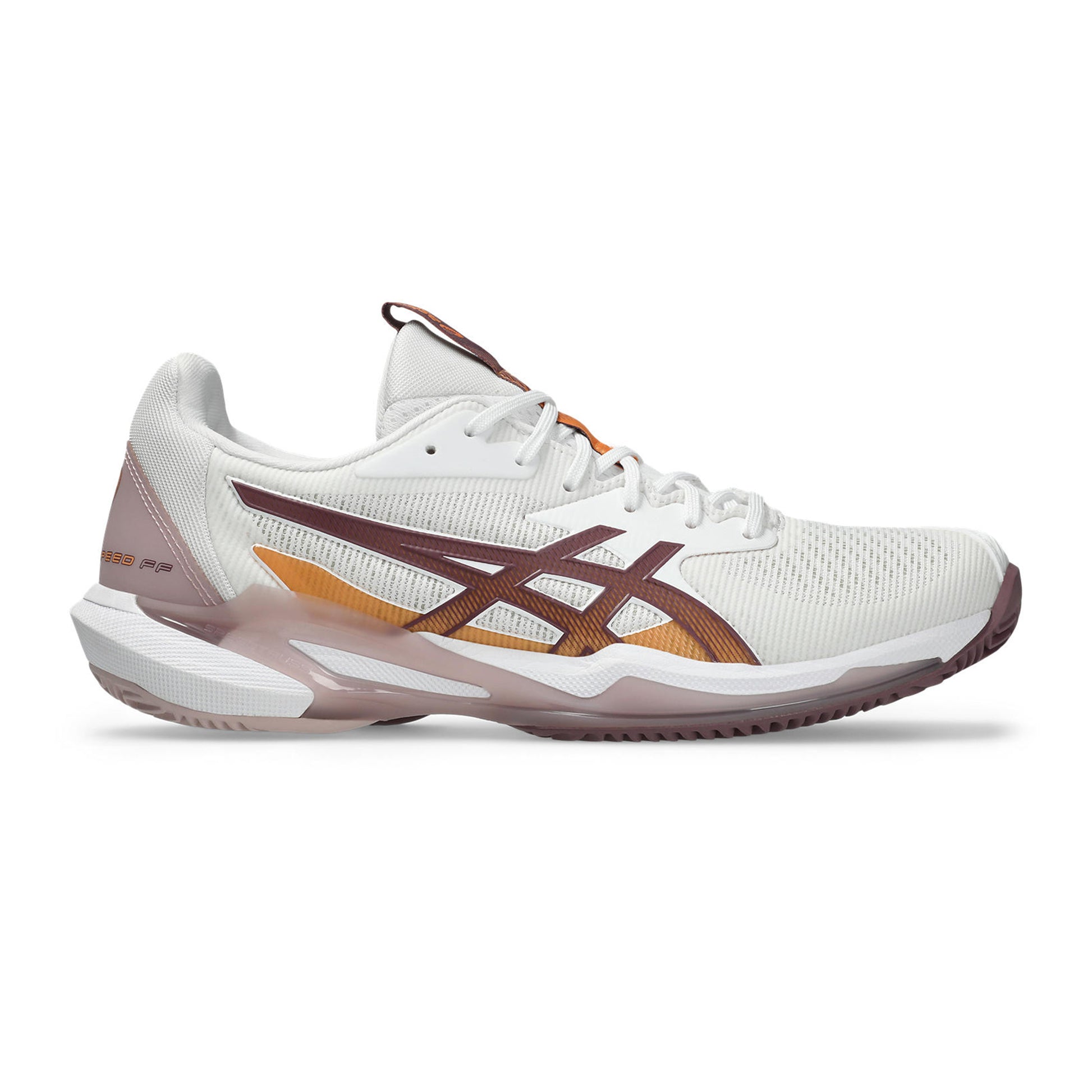 ASICS Solution Speed FF 3 Gravelschoen Dames - wit, bruin
