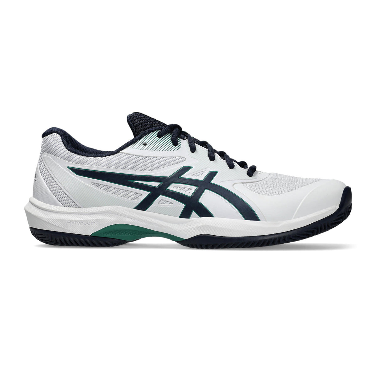 ASICS Game FF/OC Chaussure terre battue Hommes - blanc, bleu foncé