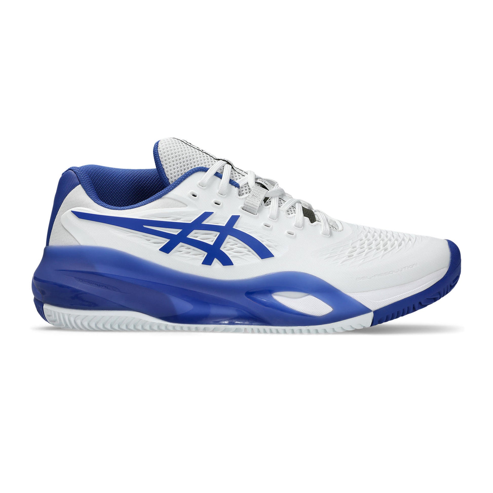 ASICS Gel-Resolution X Gravelschoen Heren - wit, donkerblauw