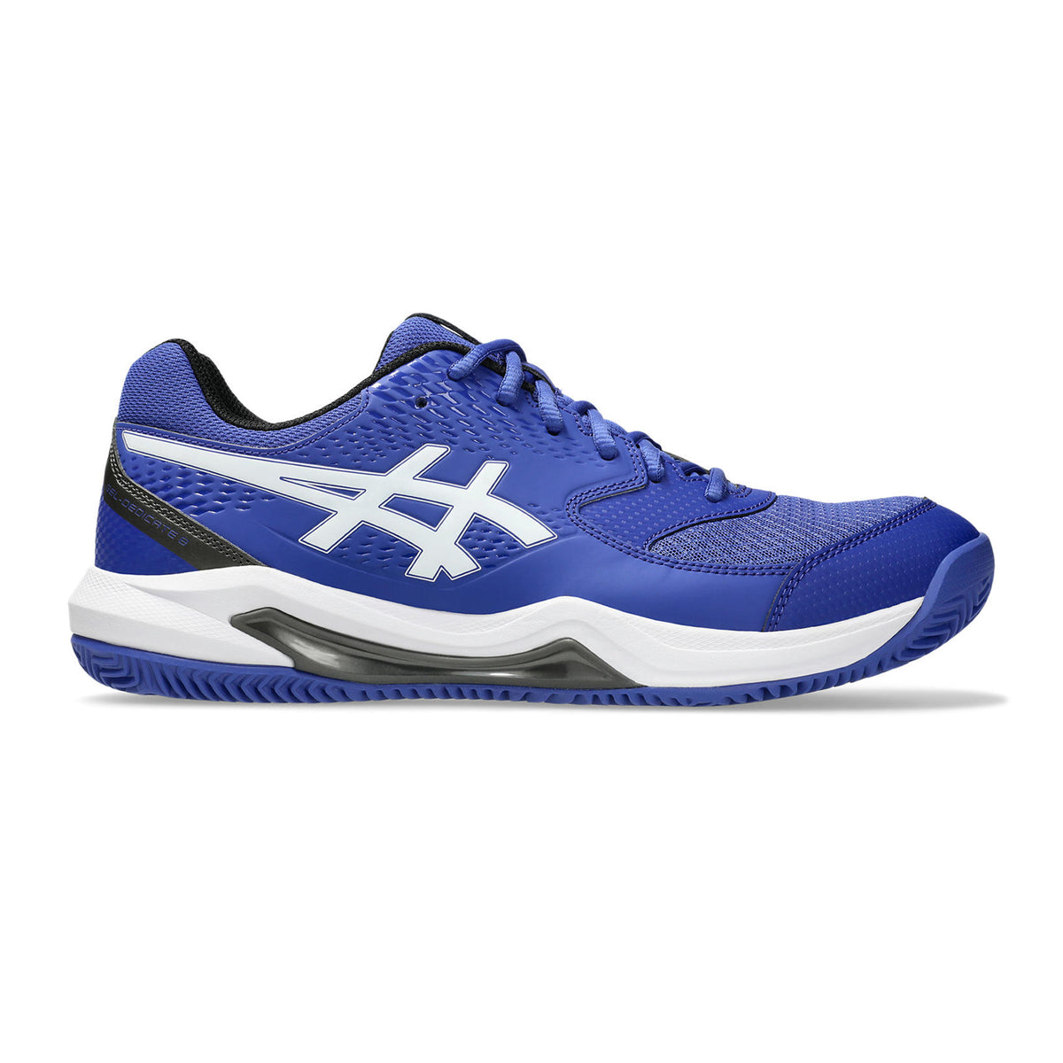 ASICS Gel-Dedicate 8 Gravelschoen Heren - donkerblauw, wit