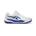 Gel-Resolution X Chaussure terre battue Enfants - blanc, bleu foncé