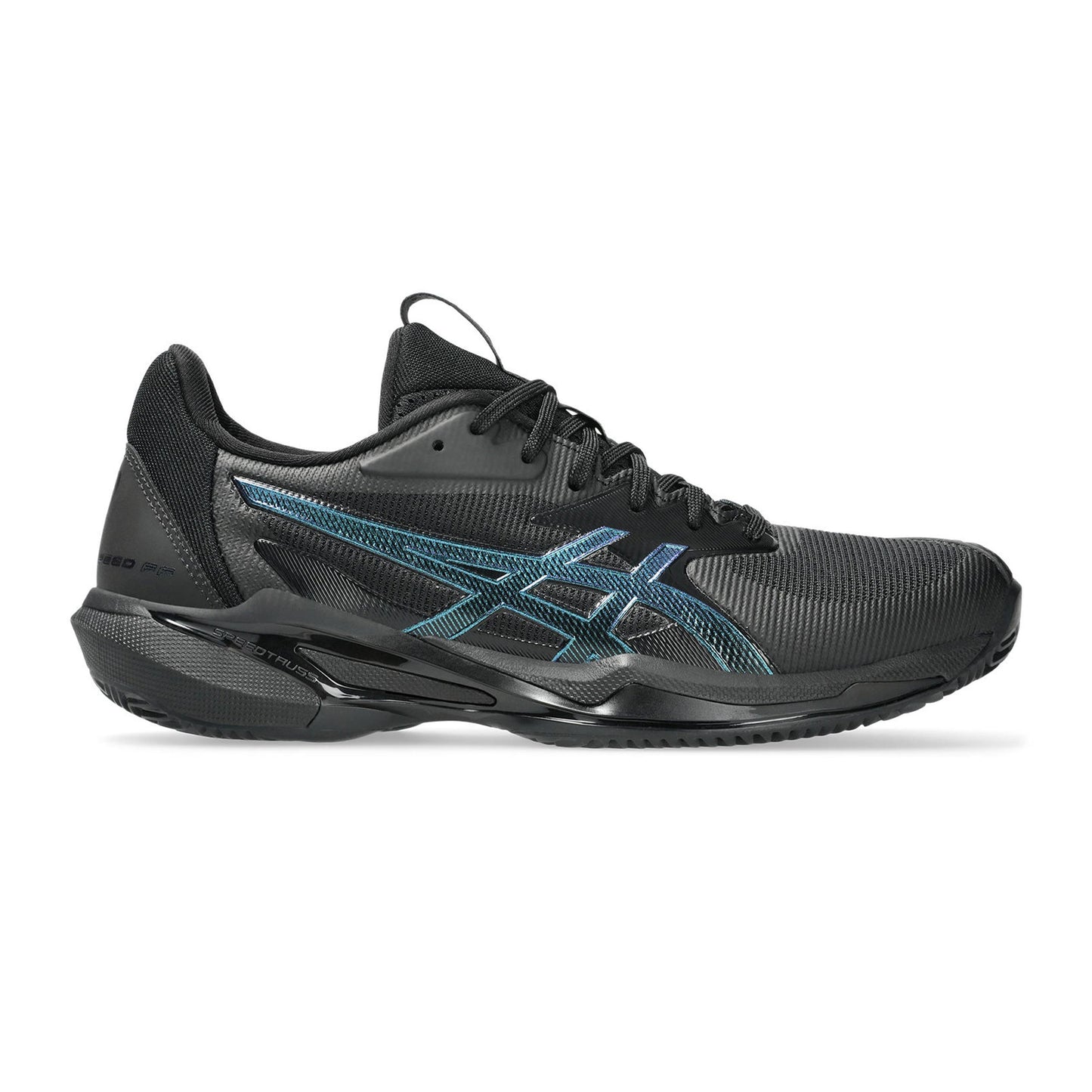 ASICS Solution Speed FF 3 Night Energy Gravelschoen Dames - zwart, blauw