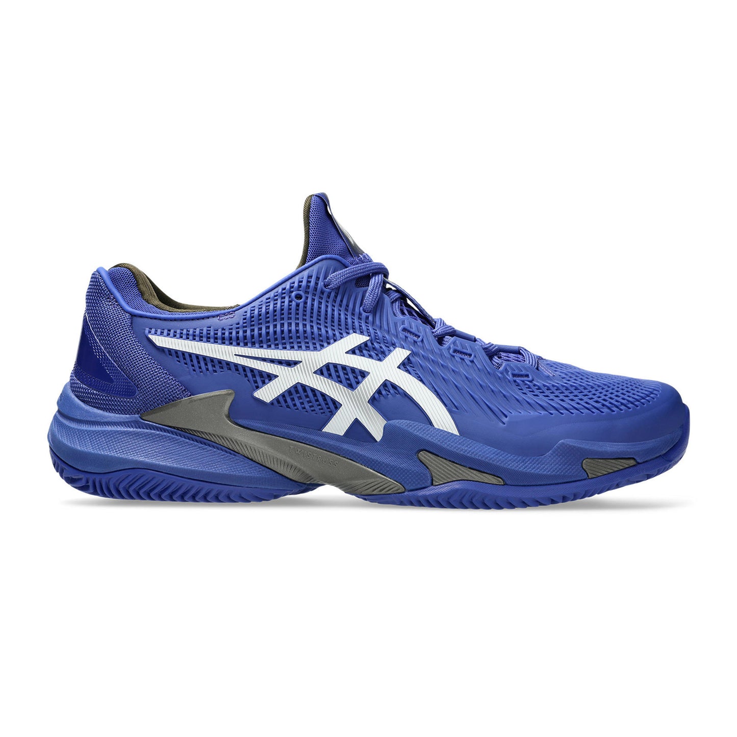 ASICS Court FF 3 Chaussure terre battue Hommes - bleu foncé, blanc