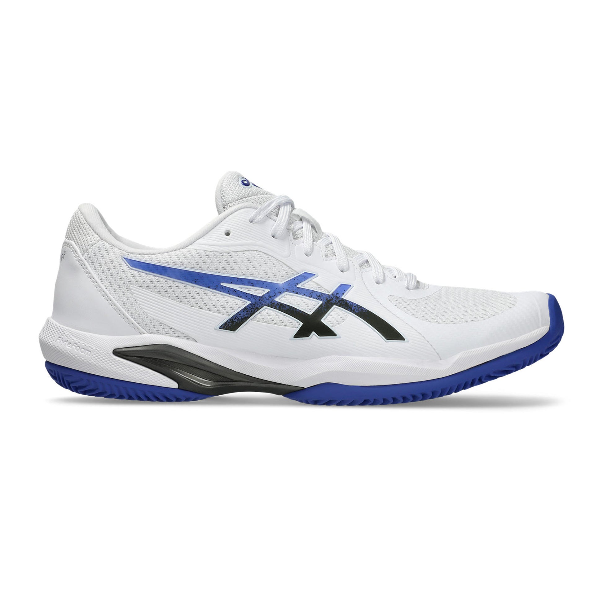 ASICS Solution Swift FF 2 Chaussure terre battue Hommes - blanc, bleu foncé