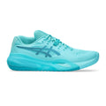 Gel-Resolution X Allcourt schoen Heren - turkoois, lichtblauw