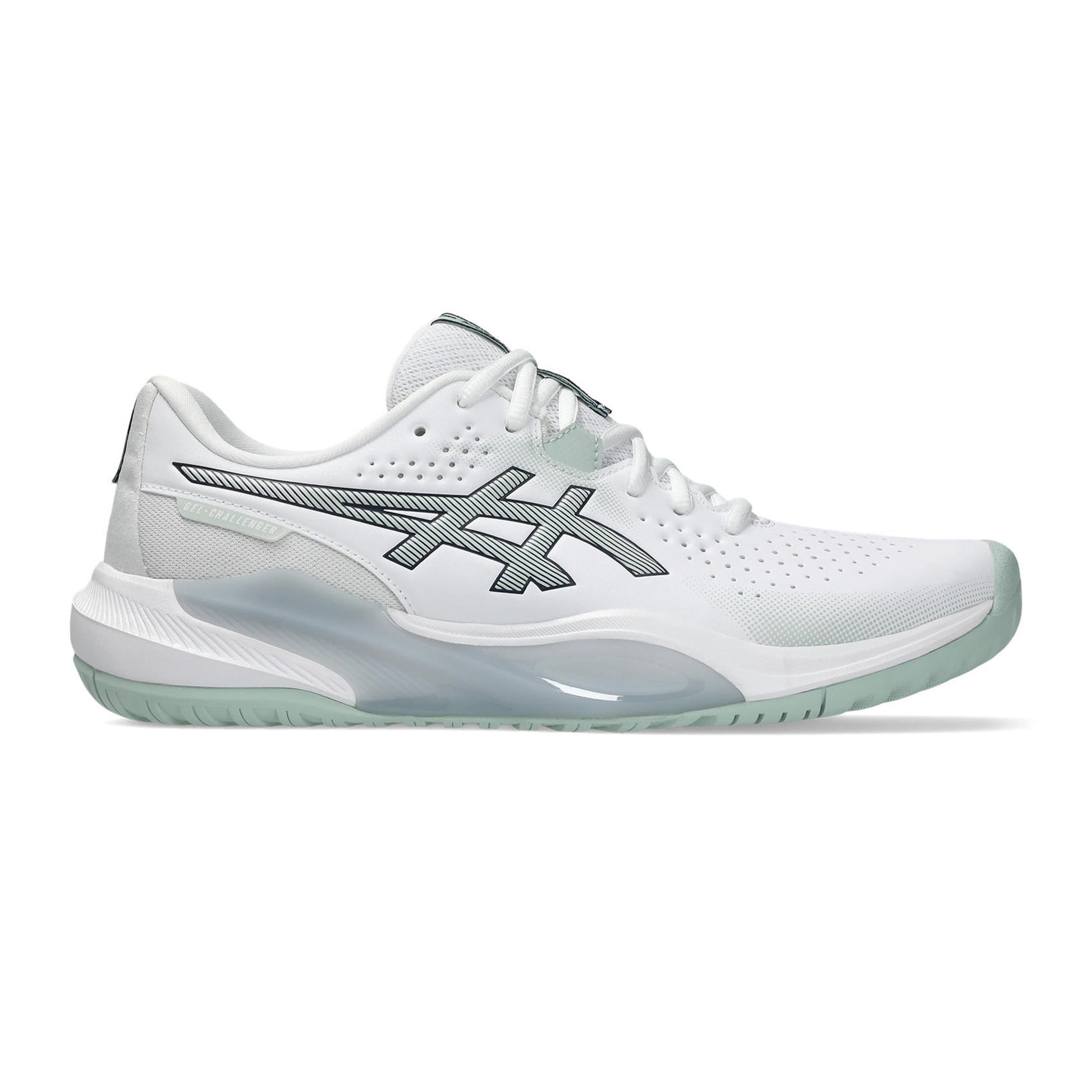 ASICS Gel-Challenger 15 Allcourt schoen Heren - wit, blauw-grijs