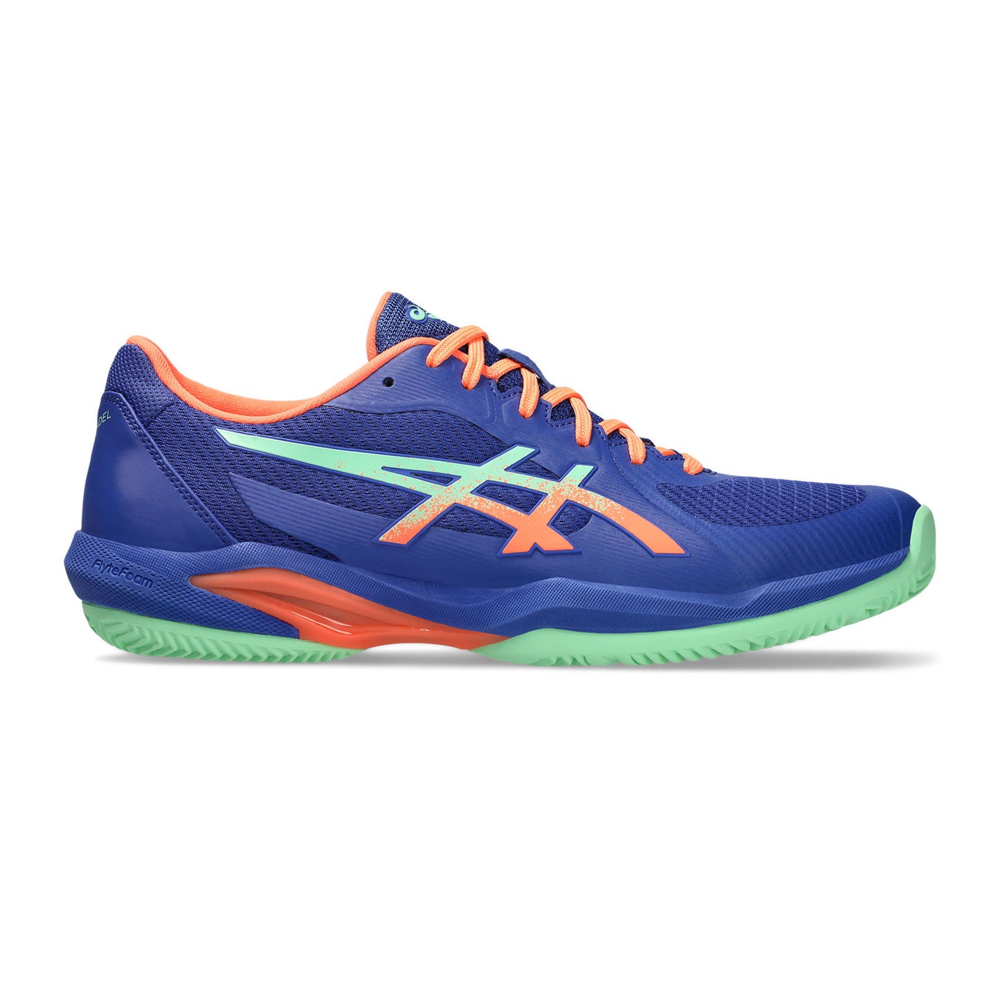 ASICS Solution Swift FF 2 Padel schoen Heren - donkerblauw, mint