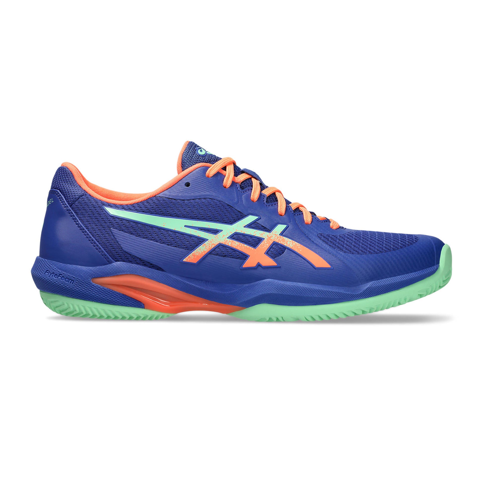ASICS Solution Swift FF 2 Padel schoen Heren - donkerblauw, mint