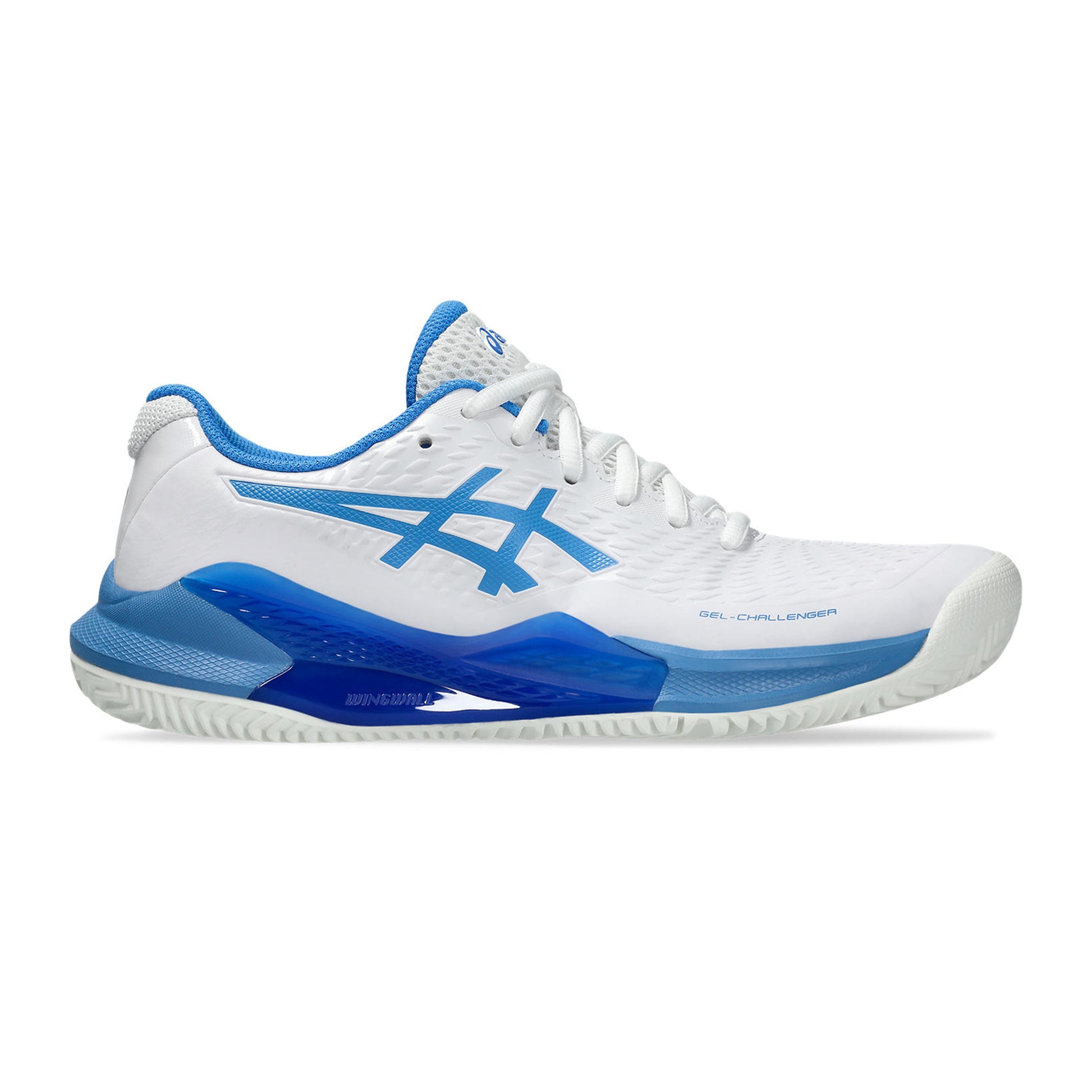 ASICS Gel-Challenger 14 Gravelschoen Dames - wit, blauw
