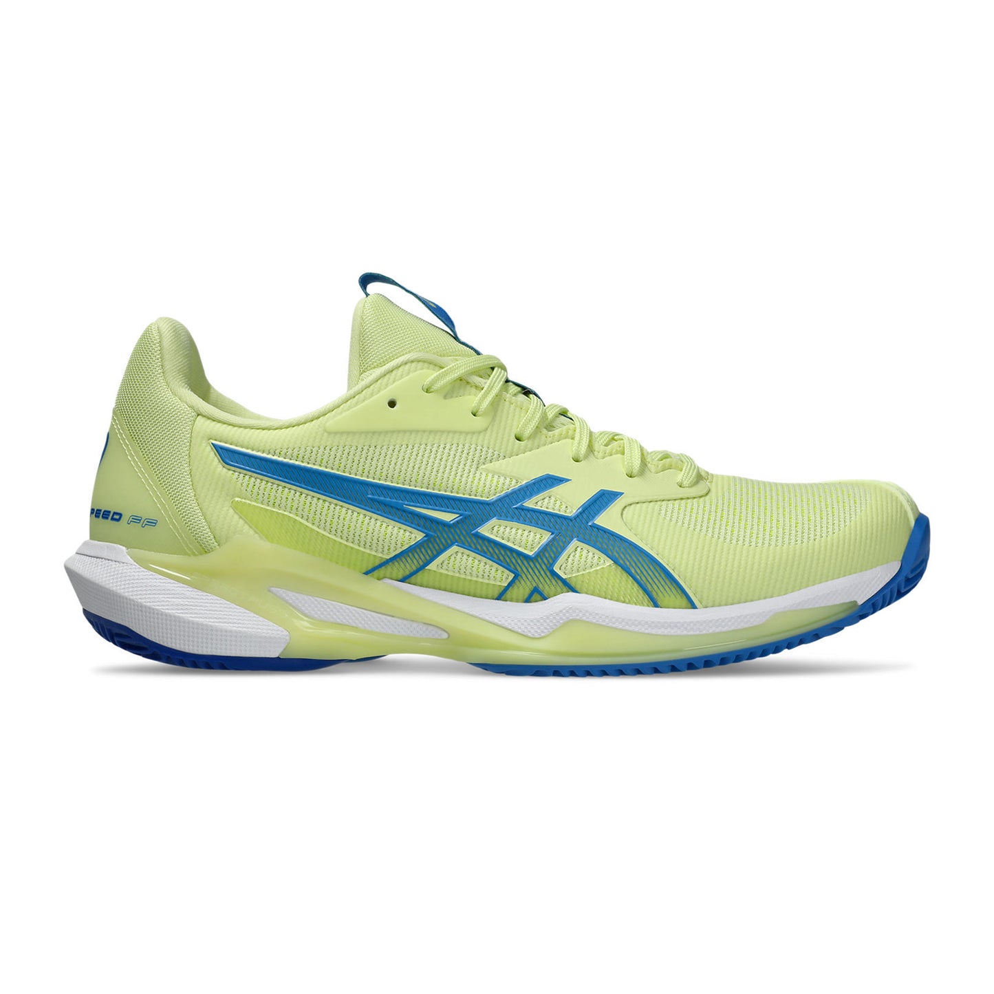 ASICS Solution Speed FF 3 Chaussure terre battue Femmes - jaune lemon, bleu