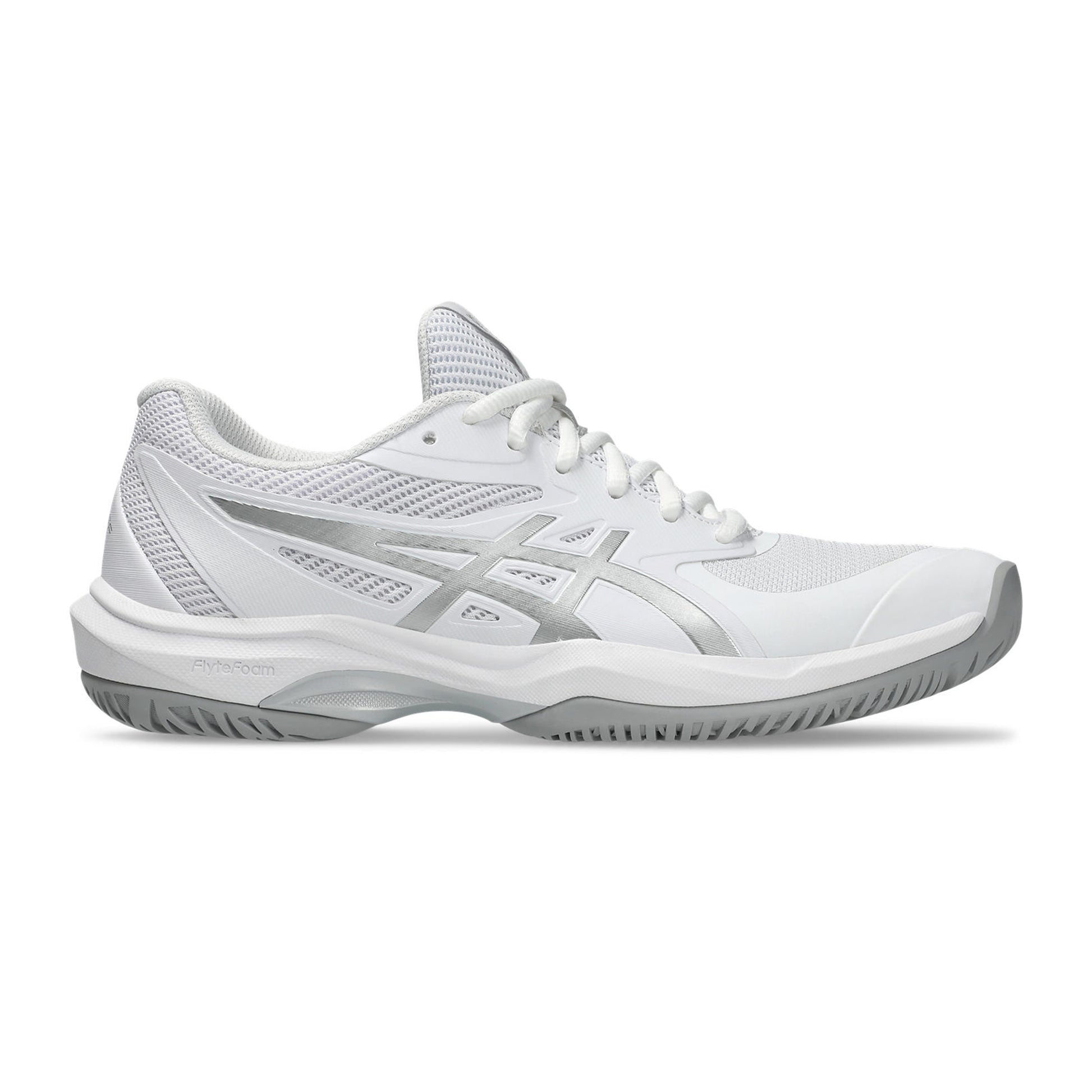 ASICS Game FF Chaussures toutes surfaces Femmes - blanc, argent