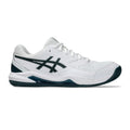 Gel-Dedicate 8 Chaussure terre battue Hommes - blanc, vert foncé