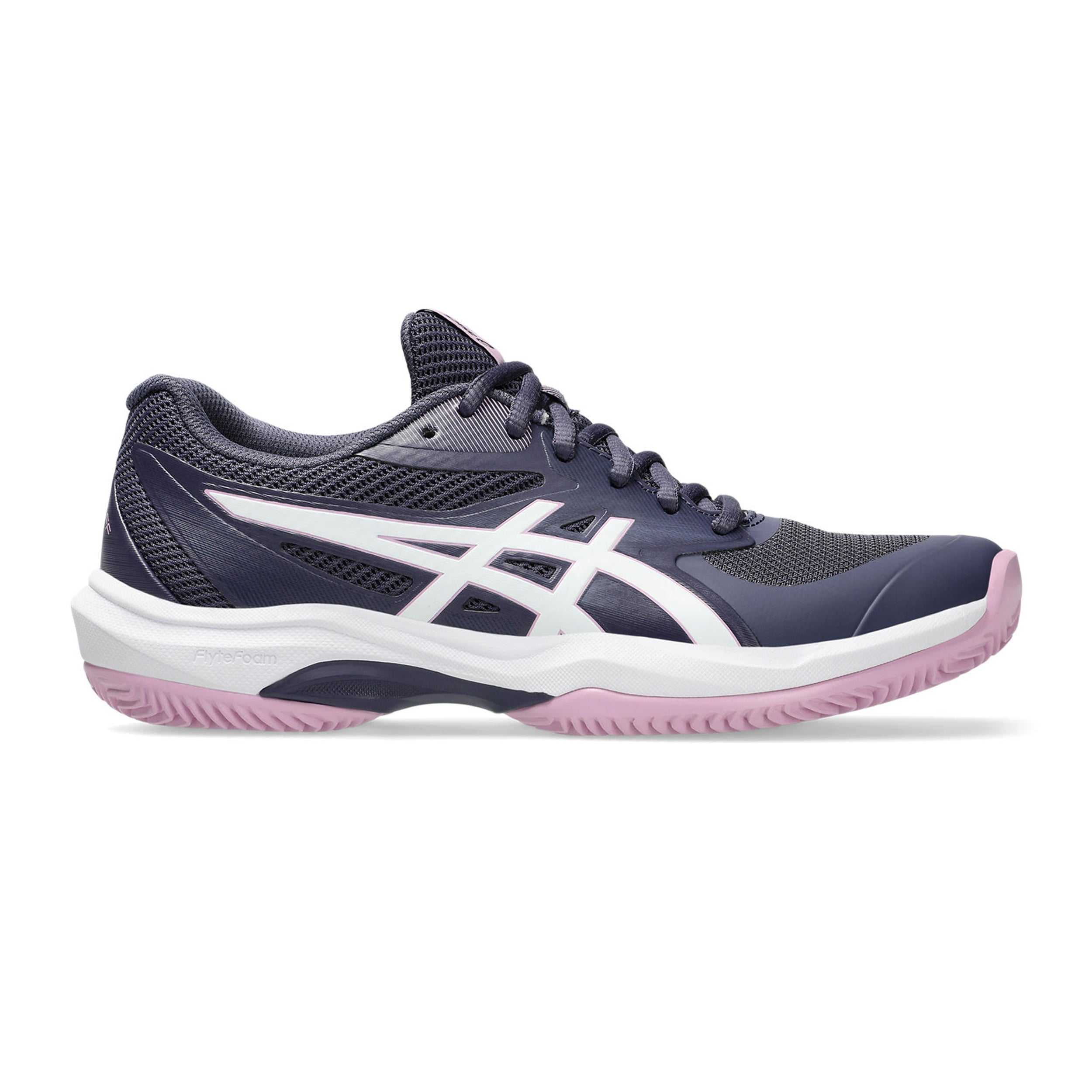 ASICS Game FF Gravelschoen Dames - mauve, wit