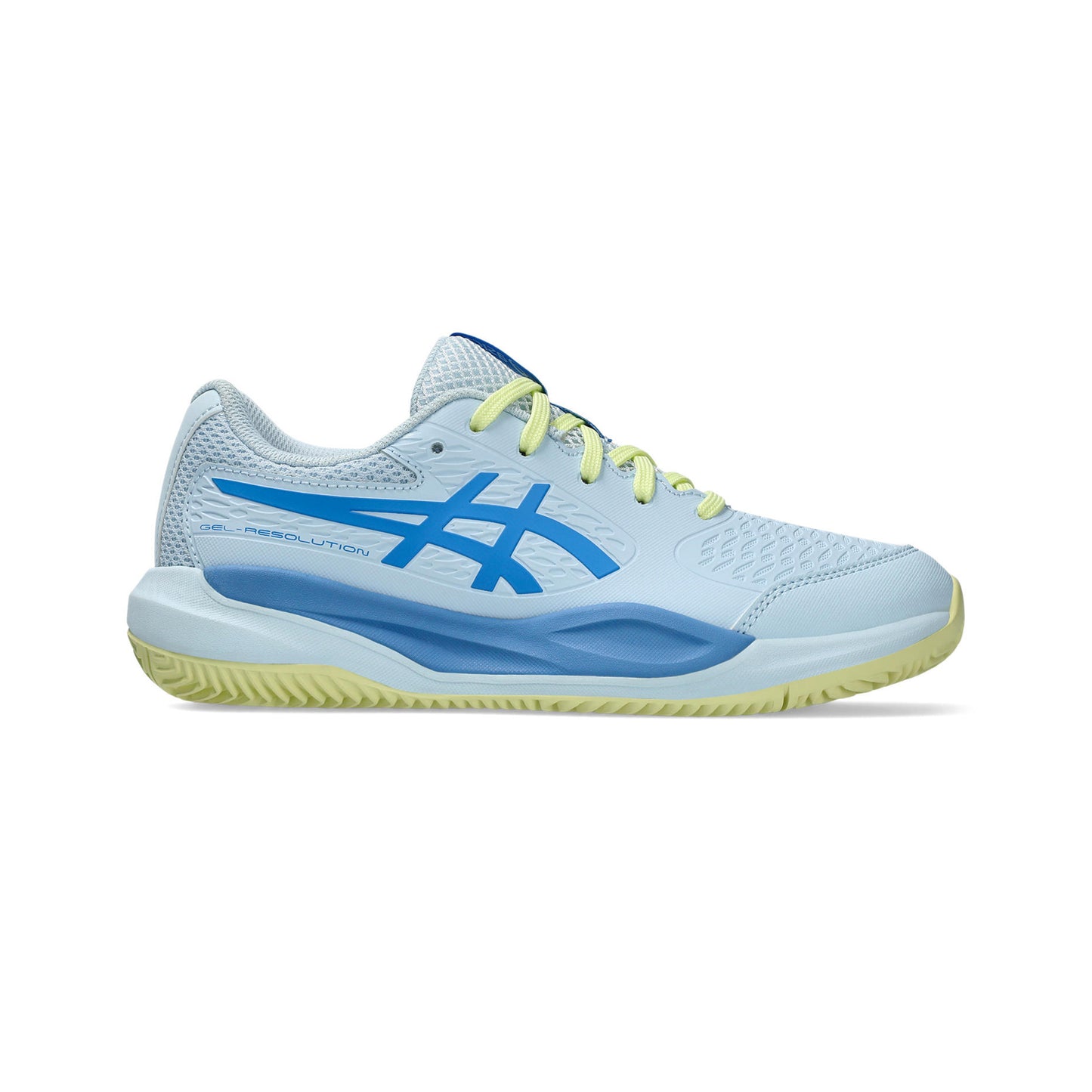 ASICS Gel-Resolution X Chaussure terre battue Enfants - bleu clair, bleu foncé