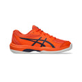 Gel-Game Gs/OC Chaussure terre battue Enfants - orange, bleu foncé