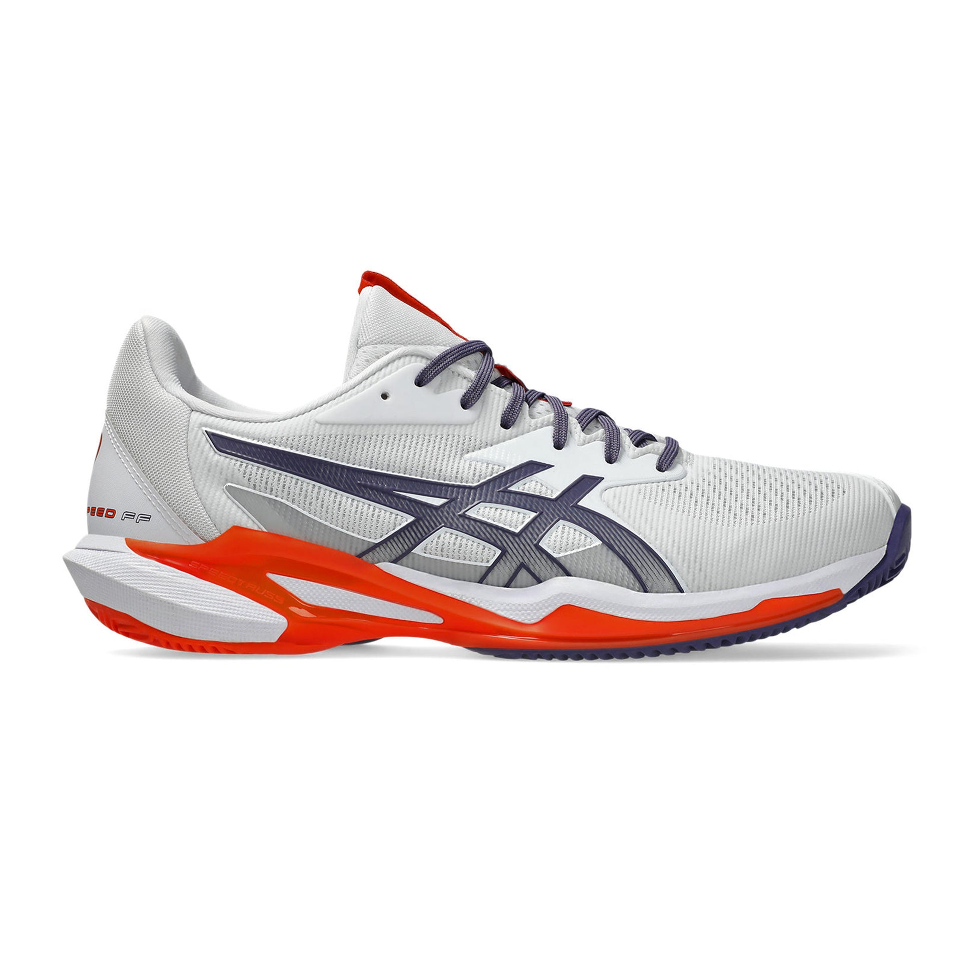 ASICS Solution Speed FF 3 Gravelschoen Heren - wit, mauve