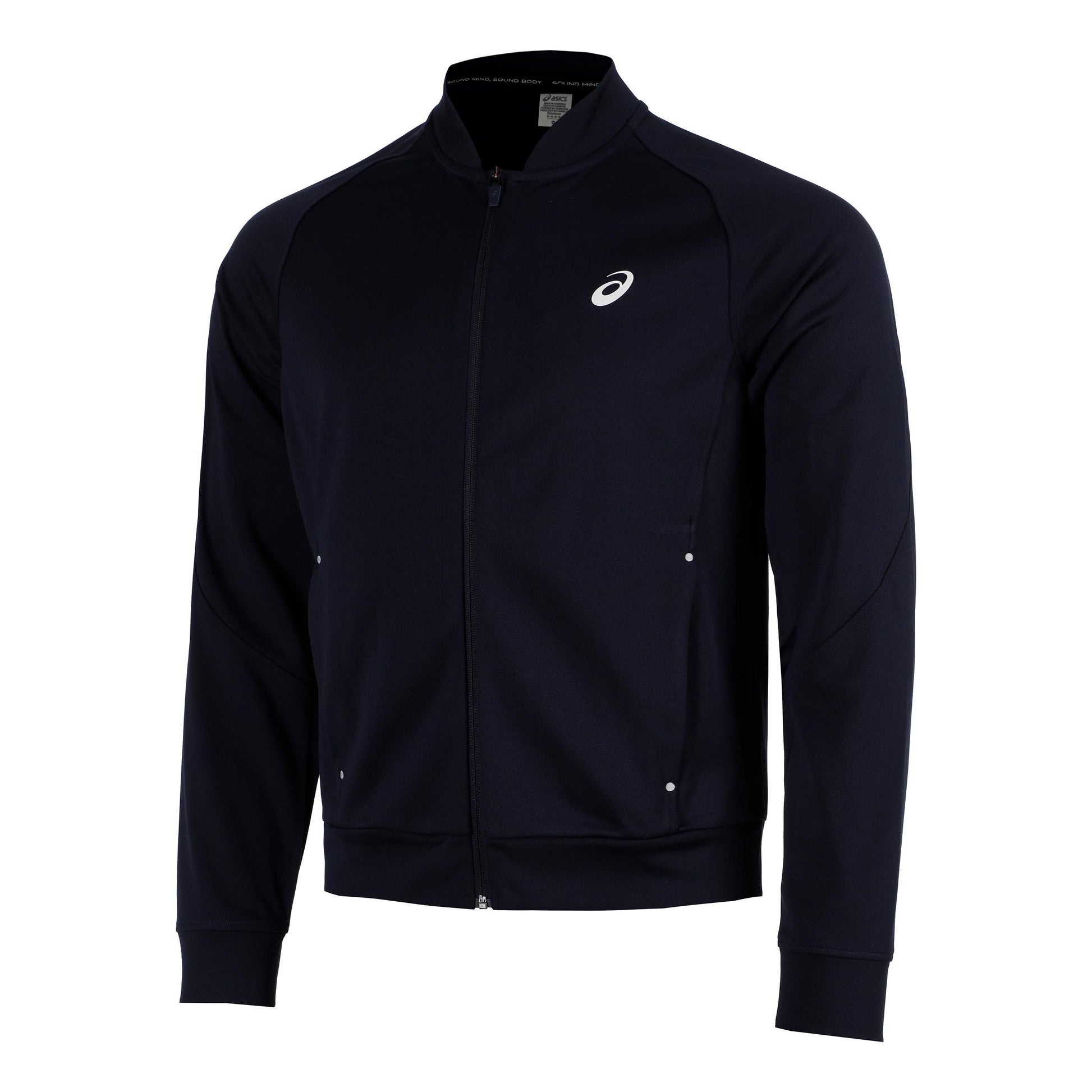 ASICS Court Trainingsjack Heren - donkerblauw,