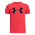 Tech Big Logo T-shirt Jongens - rood,