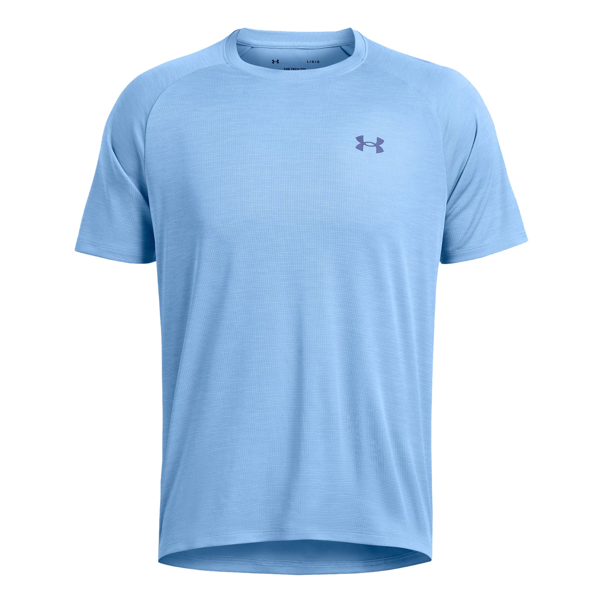Under Armour Tech Textured T-shirt Hommes - bleu clair,