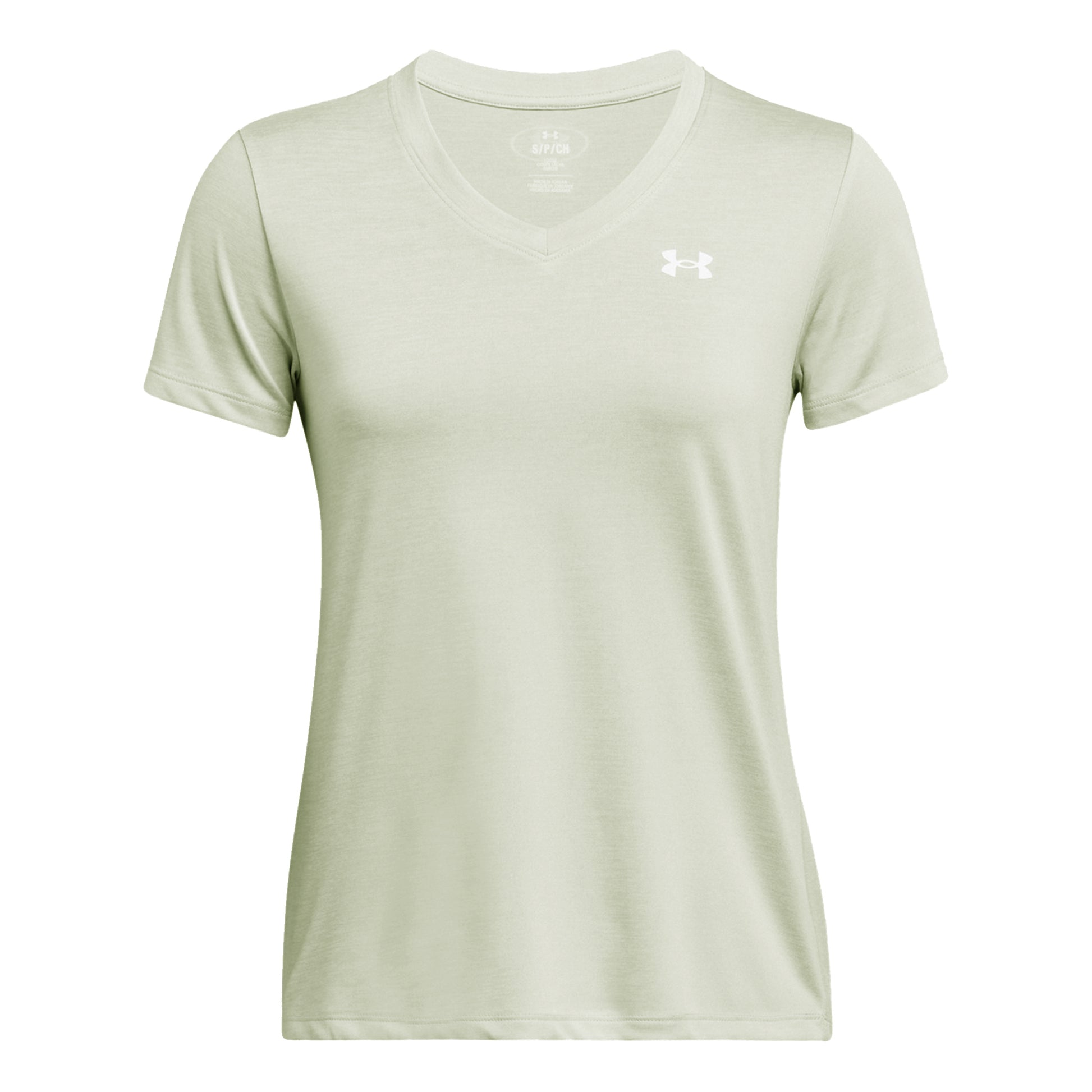 Under Armour Tech Twist T-shirt Dames - groen,