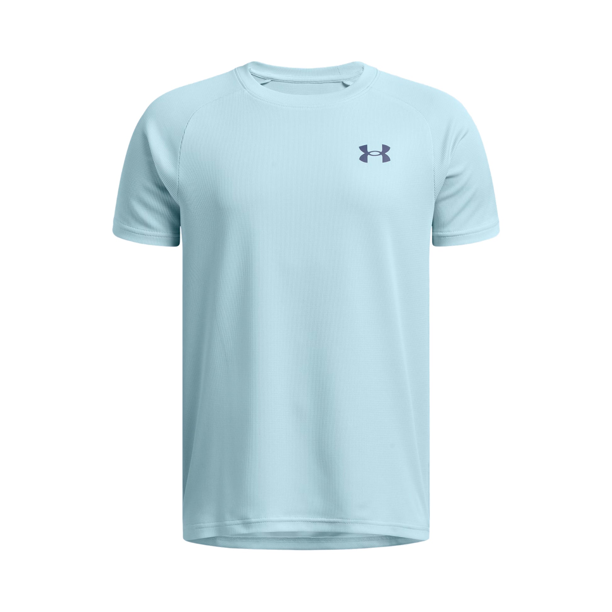Under Armour Tech Textured T-shirt Jongens - lichtblauw,