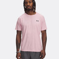 Tech Textured T-shirt Hommes - rosé,