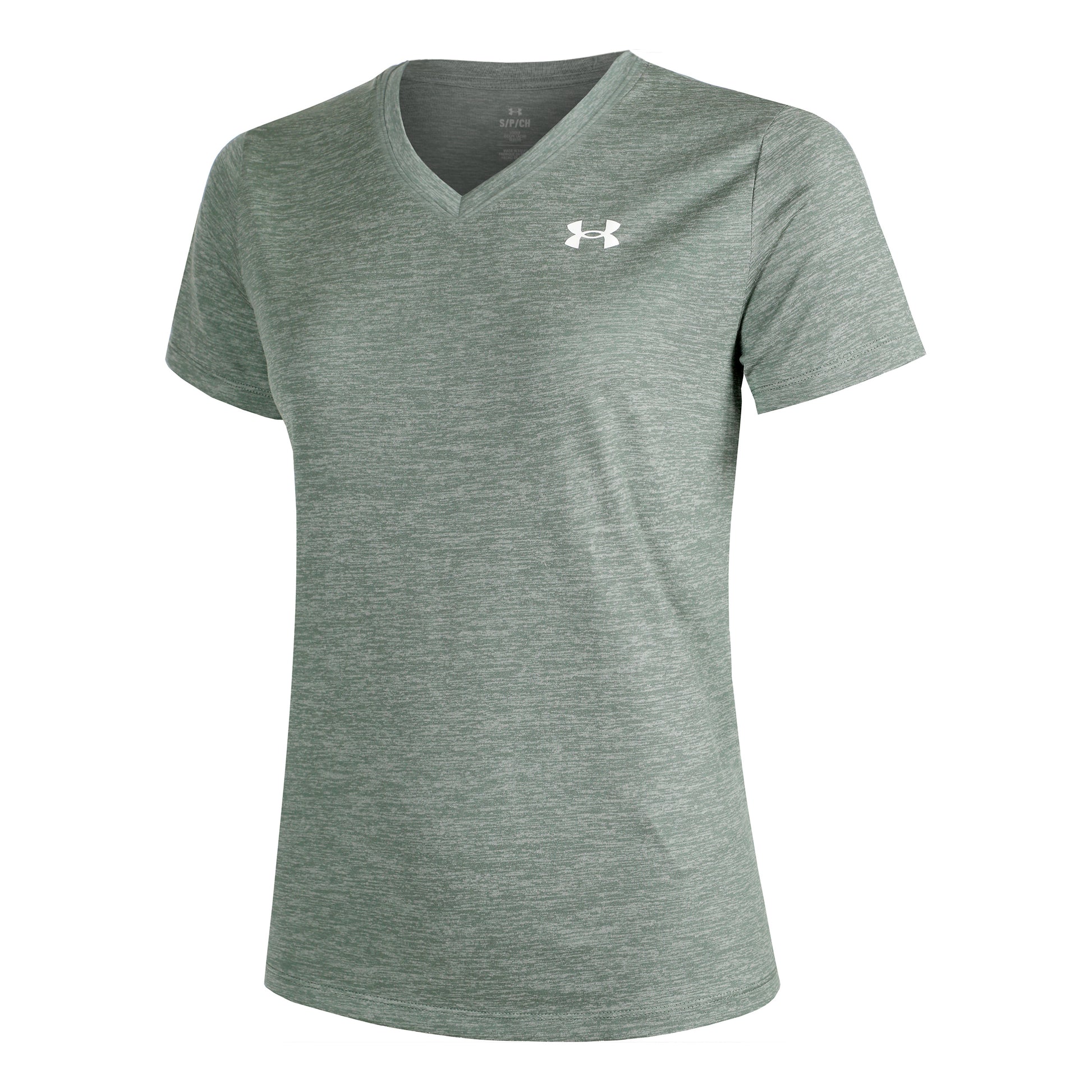 Under Armour Tech Twist T-shirt Dames - kaki,