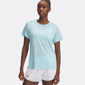 Tech Twist T-shirt Dames - mint, wit
