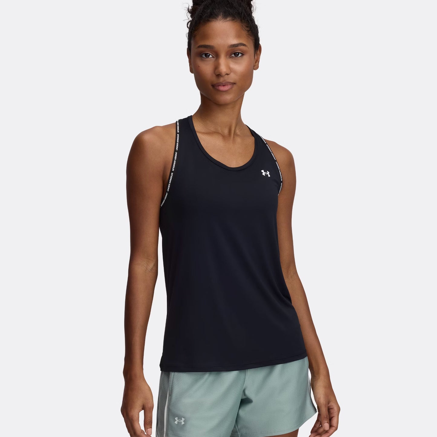 Under Armour Tech Knockout Tanktop Dames-Zwart