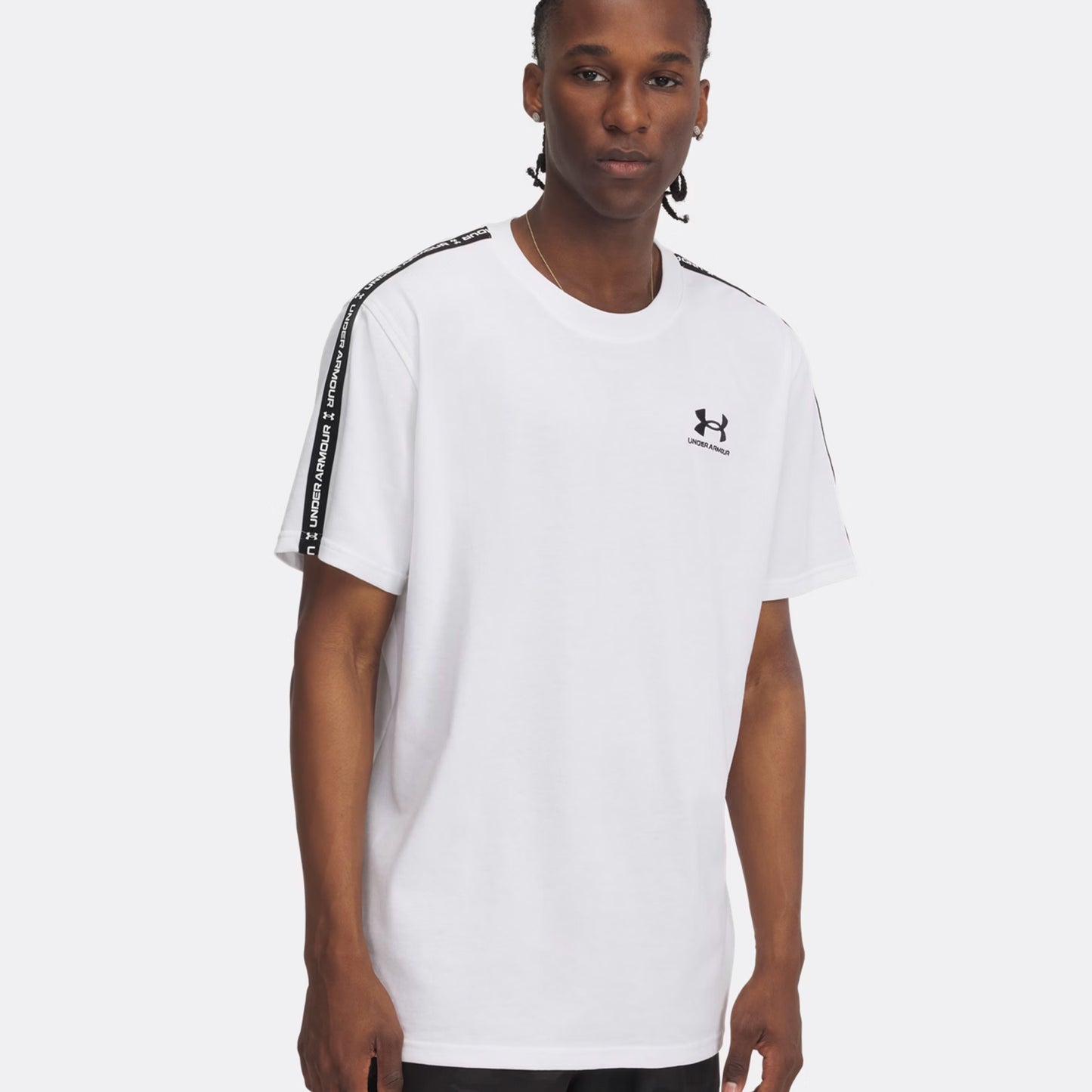 Under Armour Icon T-shirt Heren-Wit
