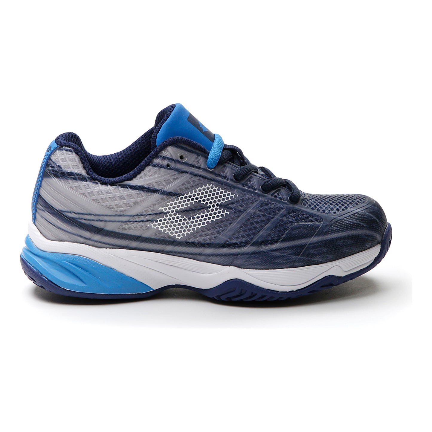 Lotto Mirage 300 Allcourt schoen Kinderen - donkerblauw, wit